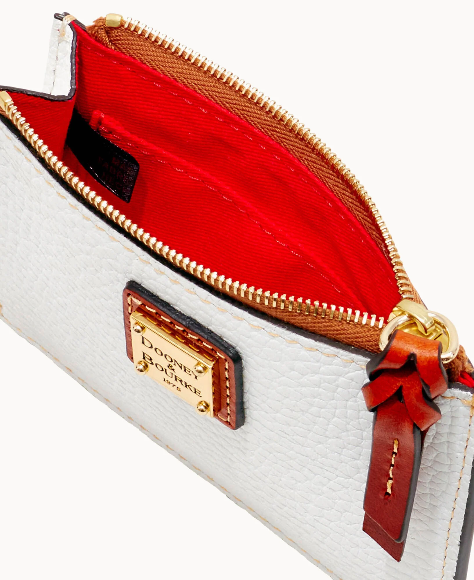 Pebble Grain Zip Top Credit Card Wristlet - Image 115