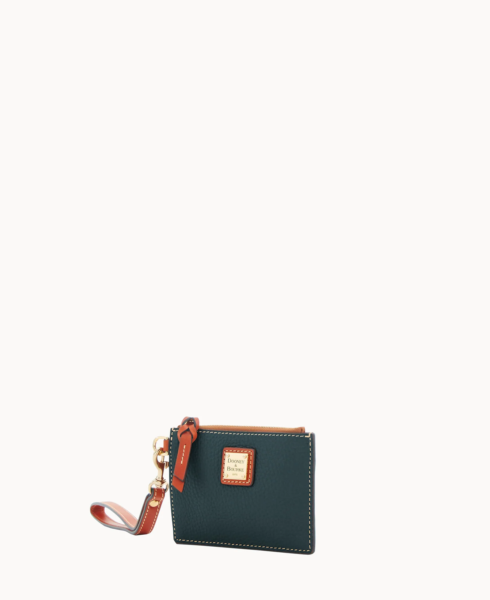 Pebble Grain Zip Top Credit Card Wristlet - Image 59