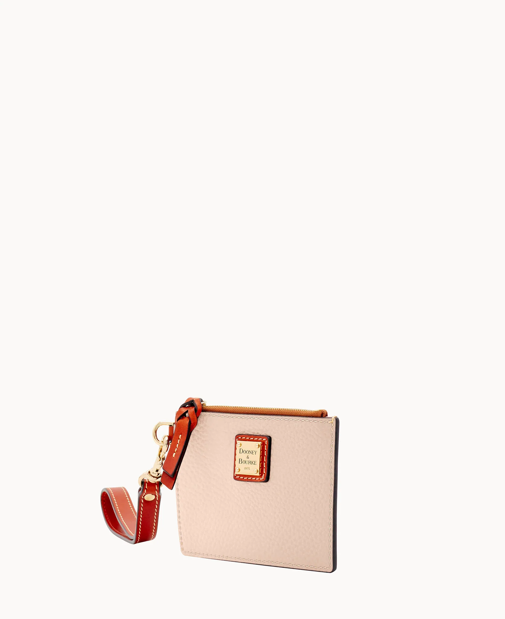 Pebble Grain Zip Top Credit Card Wristlet - Image 81