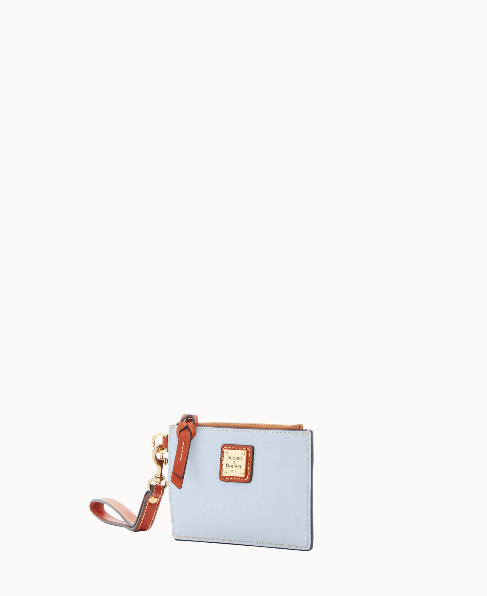Pebble Grain Zip Top Credit Card Wristlet - Image 93