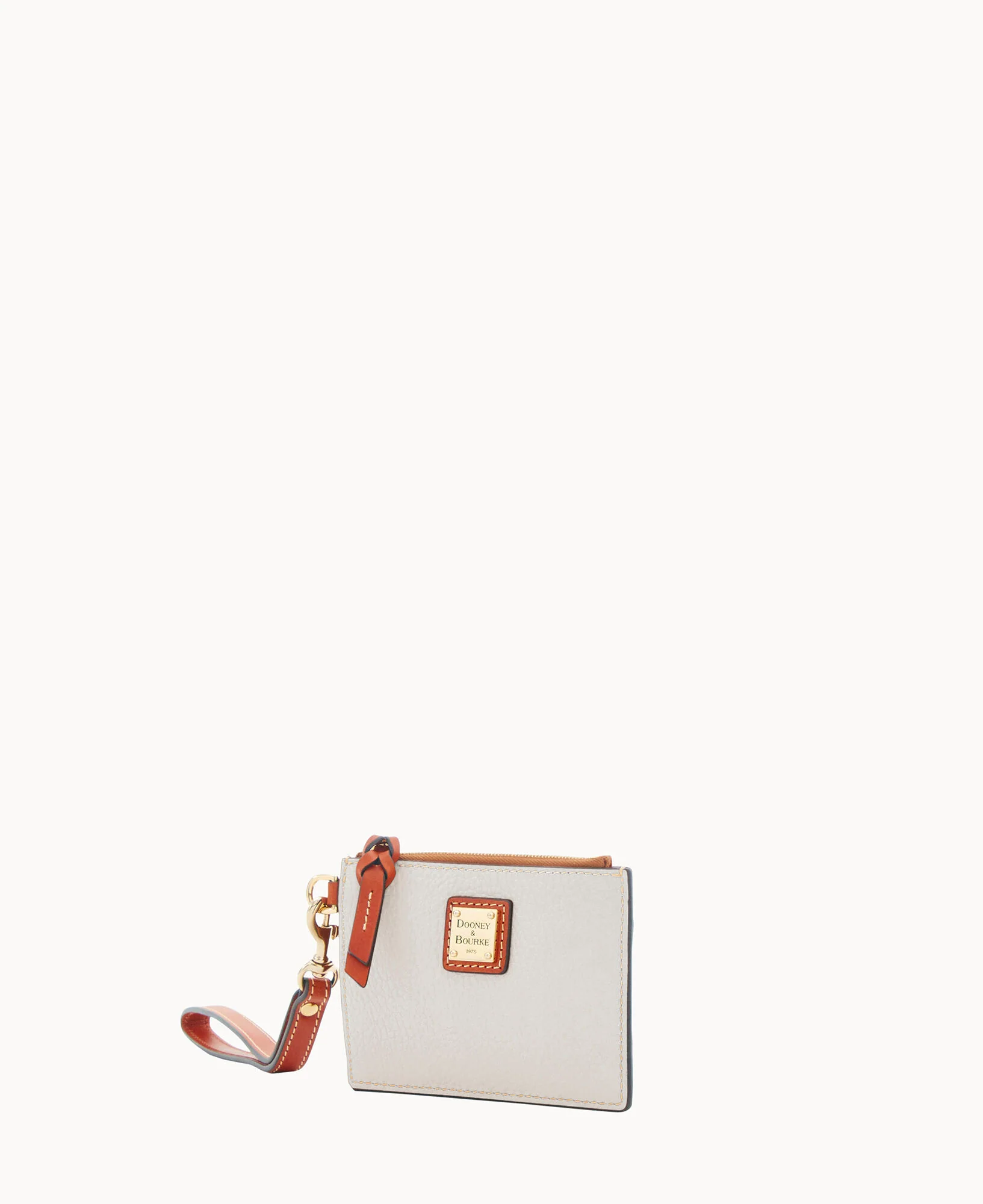 Pebble Grain Zip Top Credit Card Wristlet - Image 95