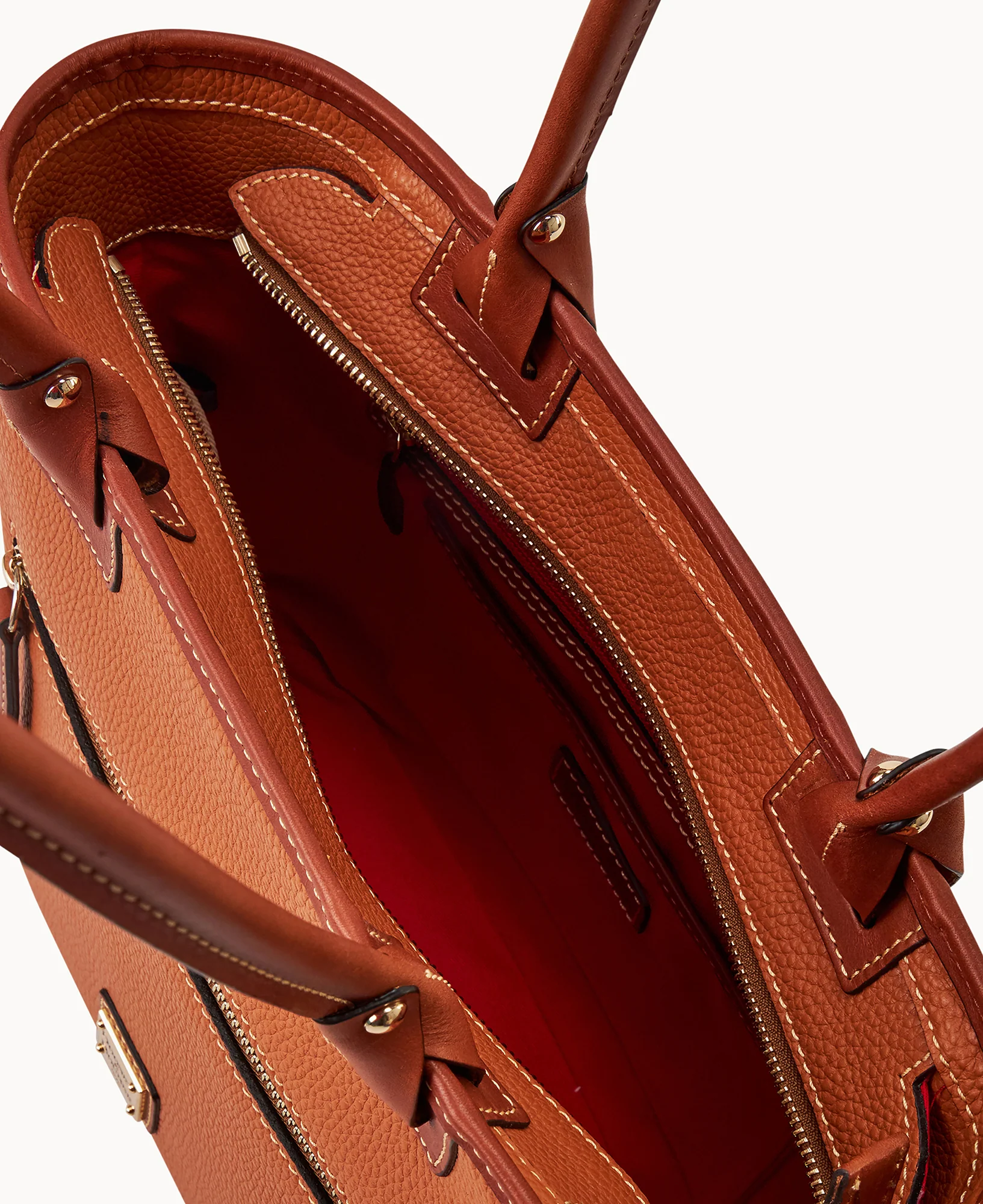 Pebble Grain Zip Tote - Image 15