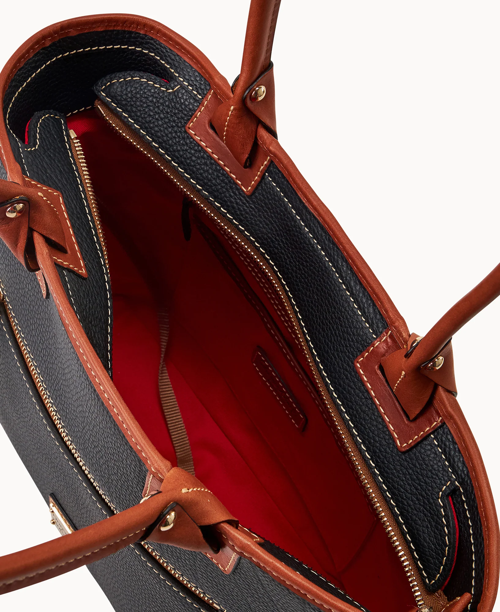 Pebble Grain Zip Tote - Image 3