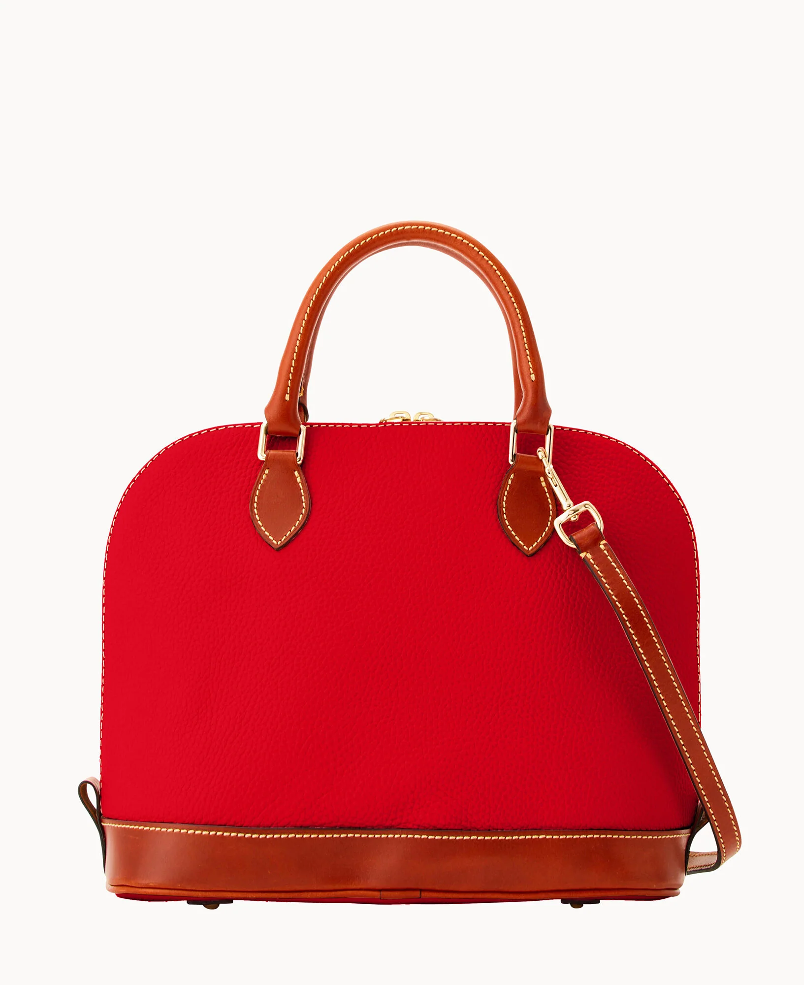 Pebble Grain Zip Zip Satchel - Image 59