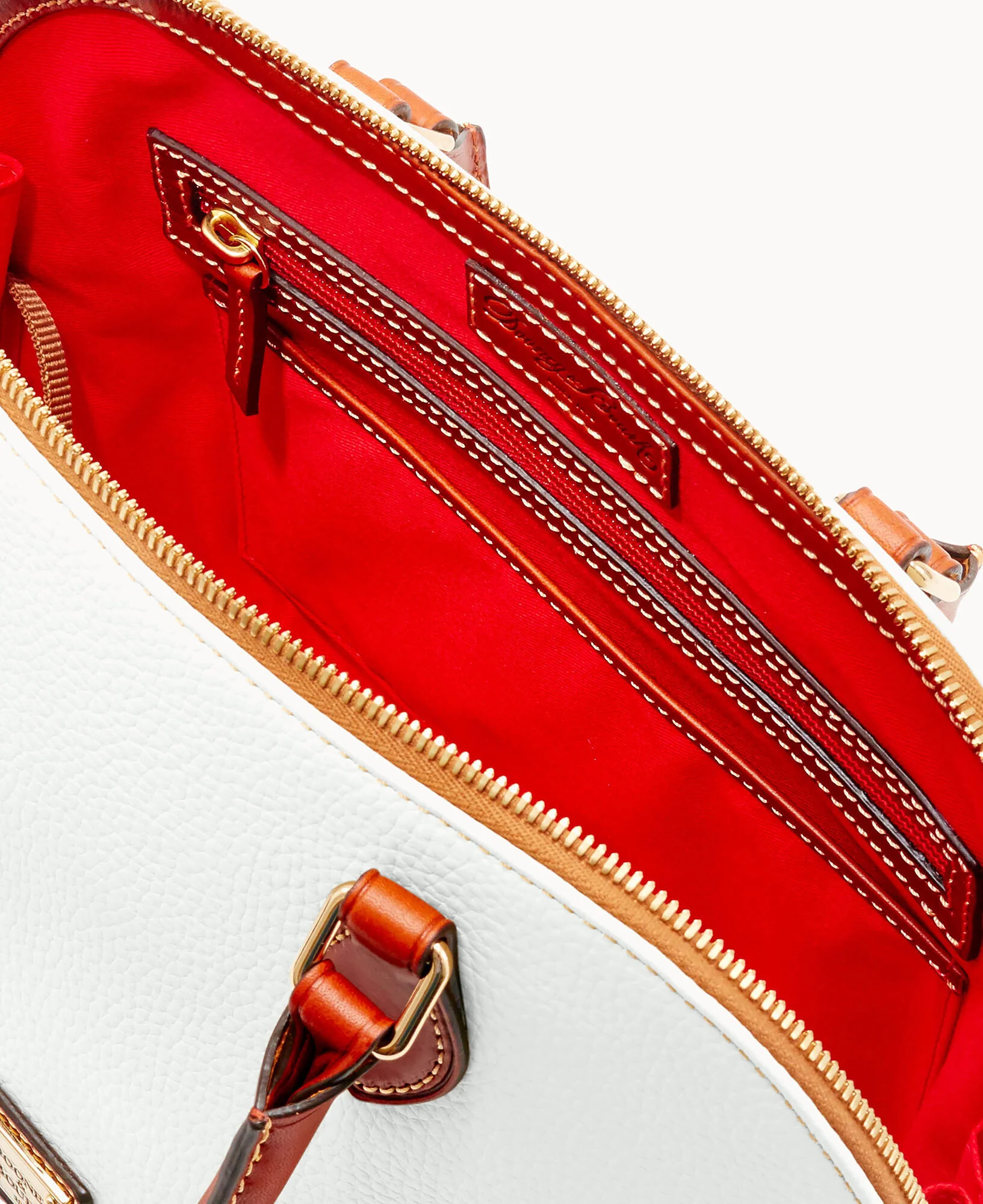 Pebble Grain Zip Zip Satchel - Image 76