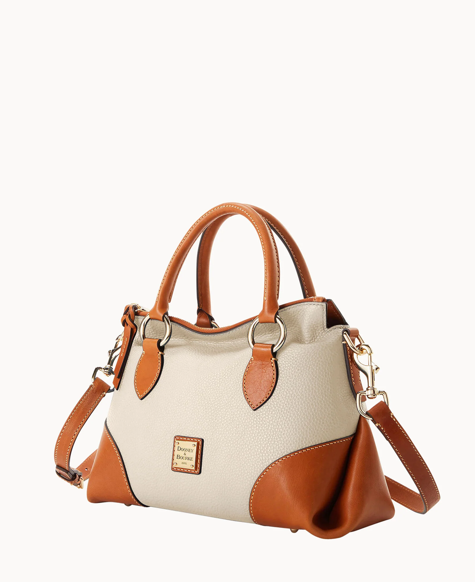 Pebble with Florentine Trim Satchel 30 - Image 2
