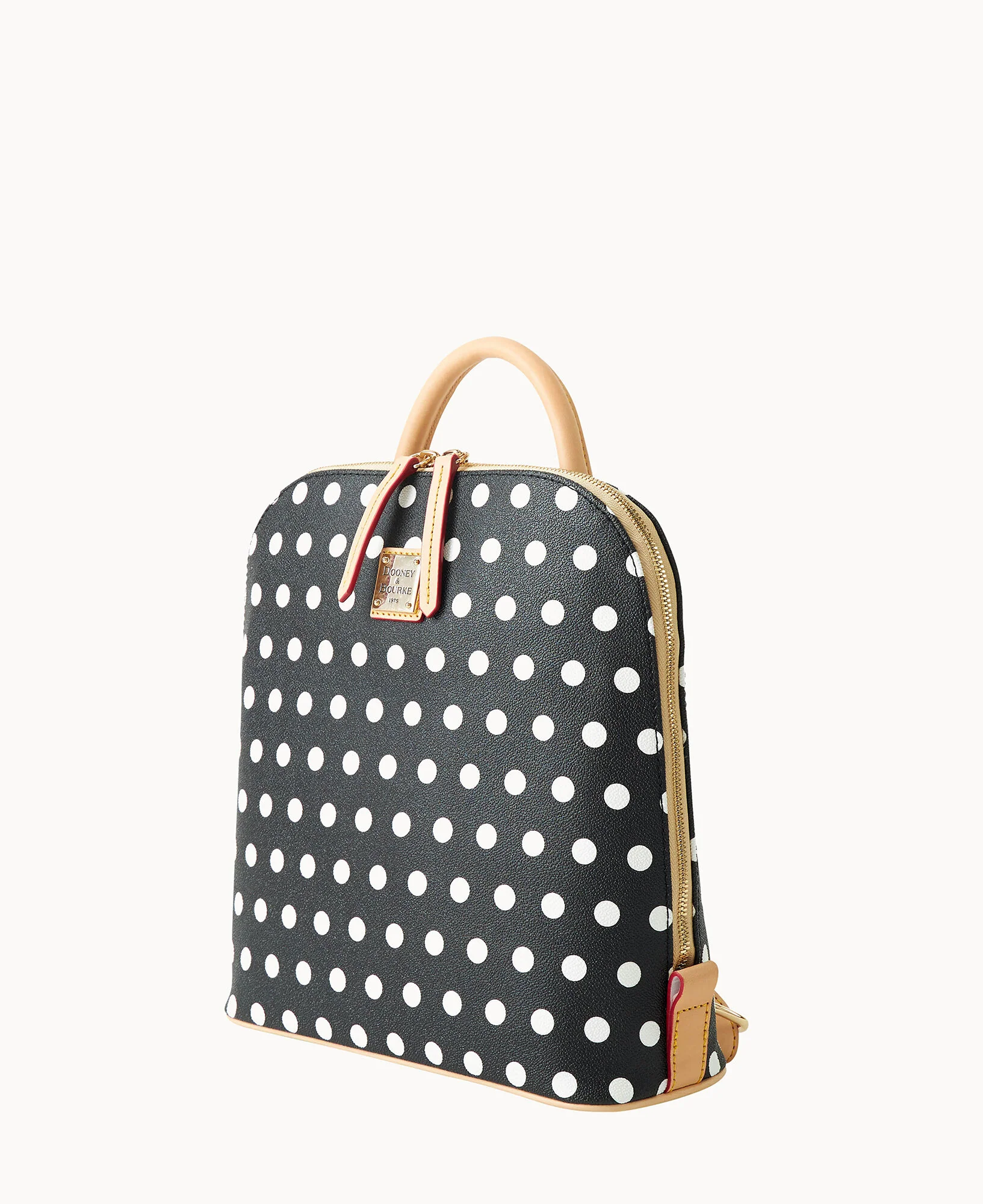 Polka Dot Zip Pod Backpack - Image 2