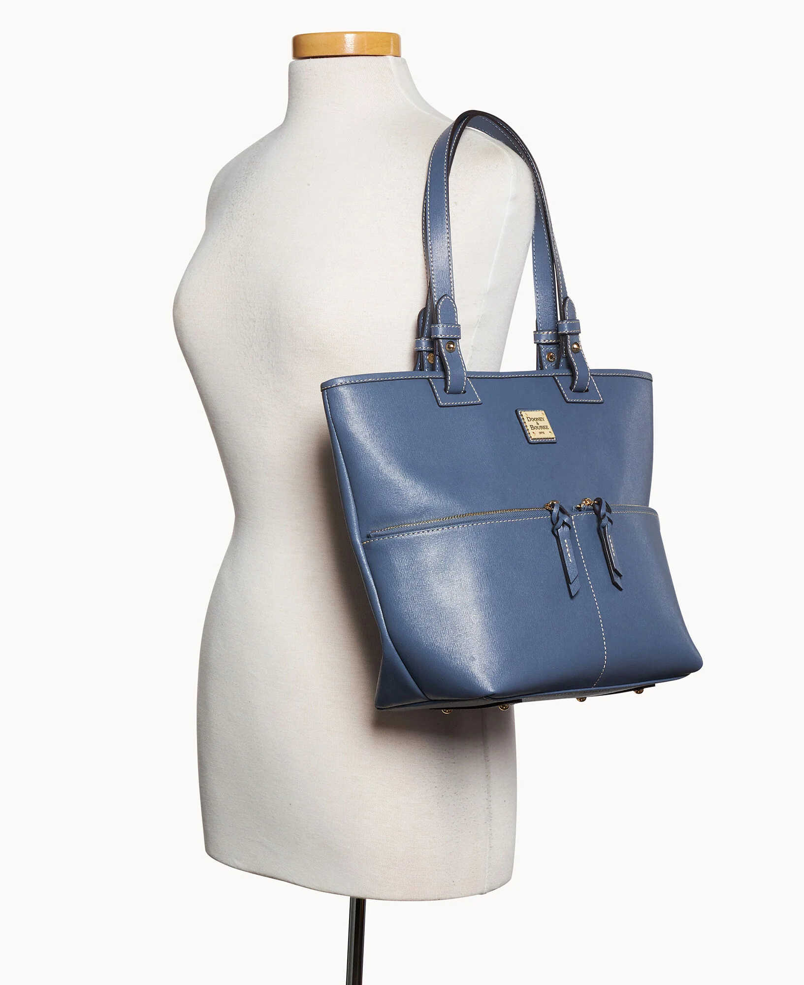 Saffiano Convertible Shopper - Image 4