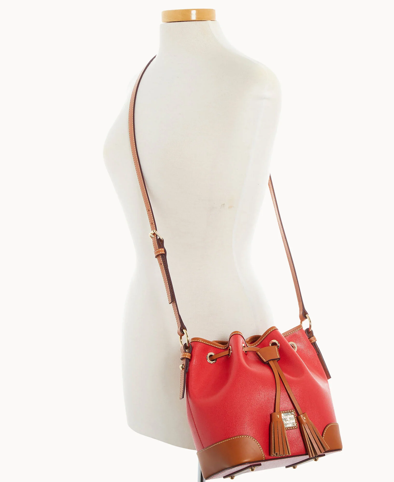 Saffiano Crossbody Drawstring - Image 4