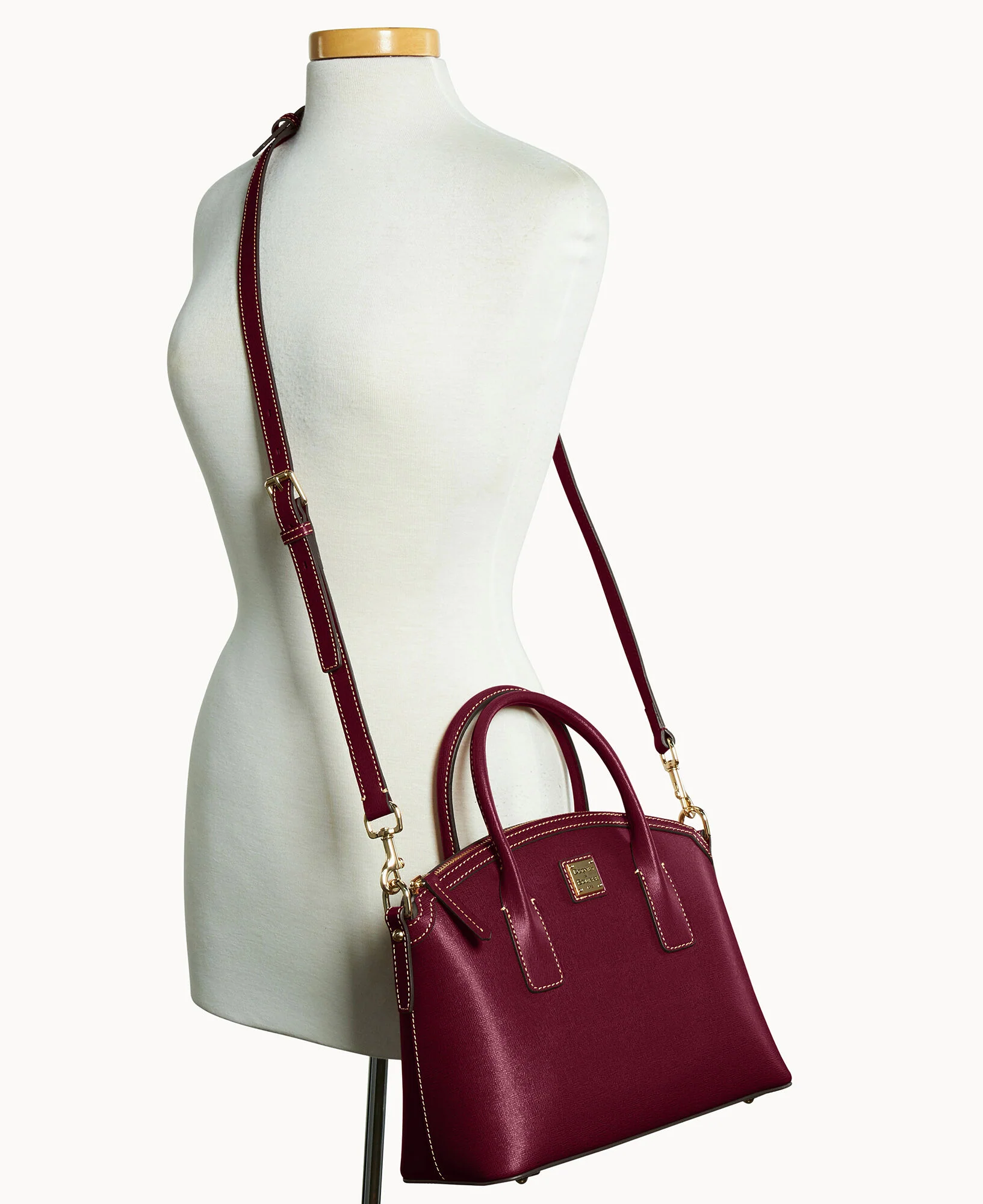 Saffiano Domed Satchel - Image 21