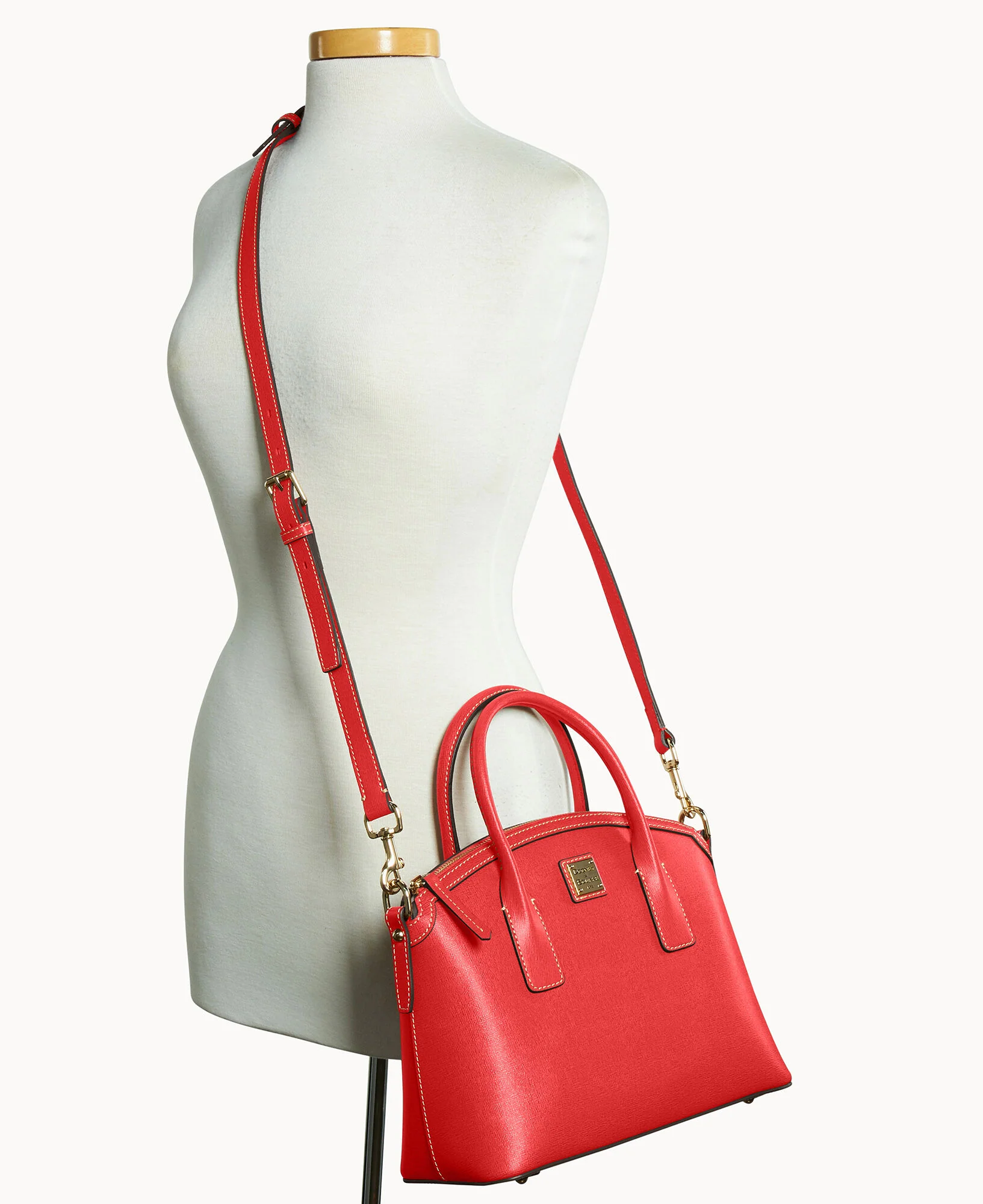 Saffiano Domed Satchel - Image 27