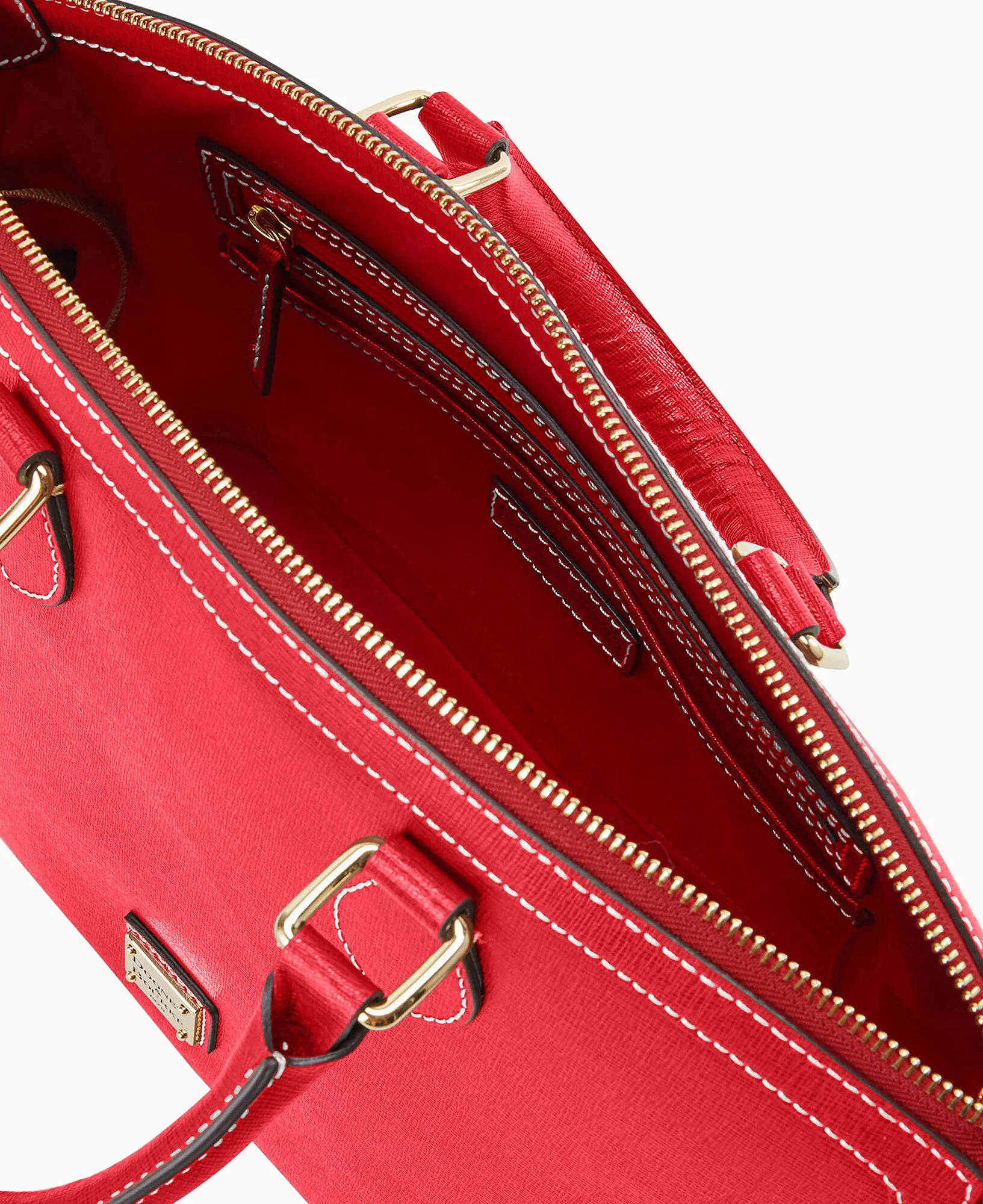 Saffiano Domed Satchel - Image 3