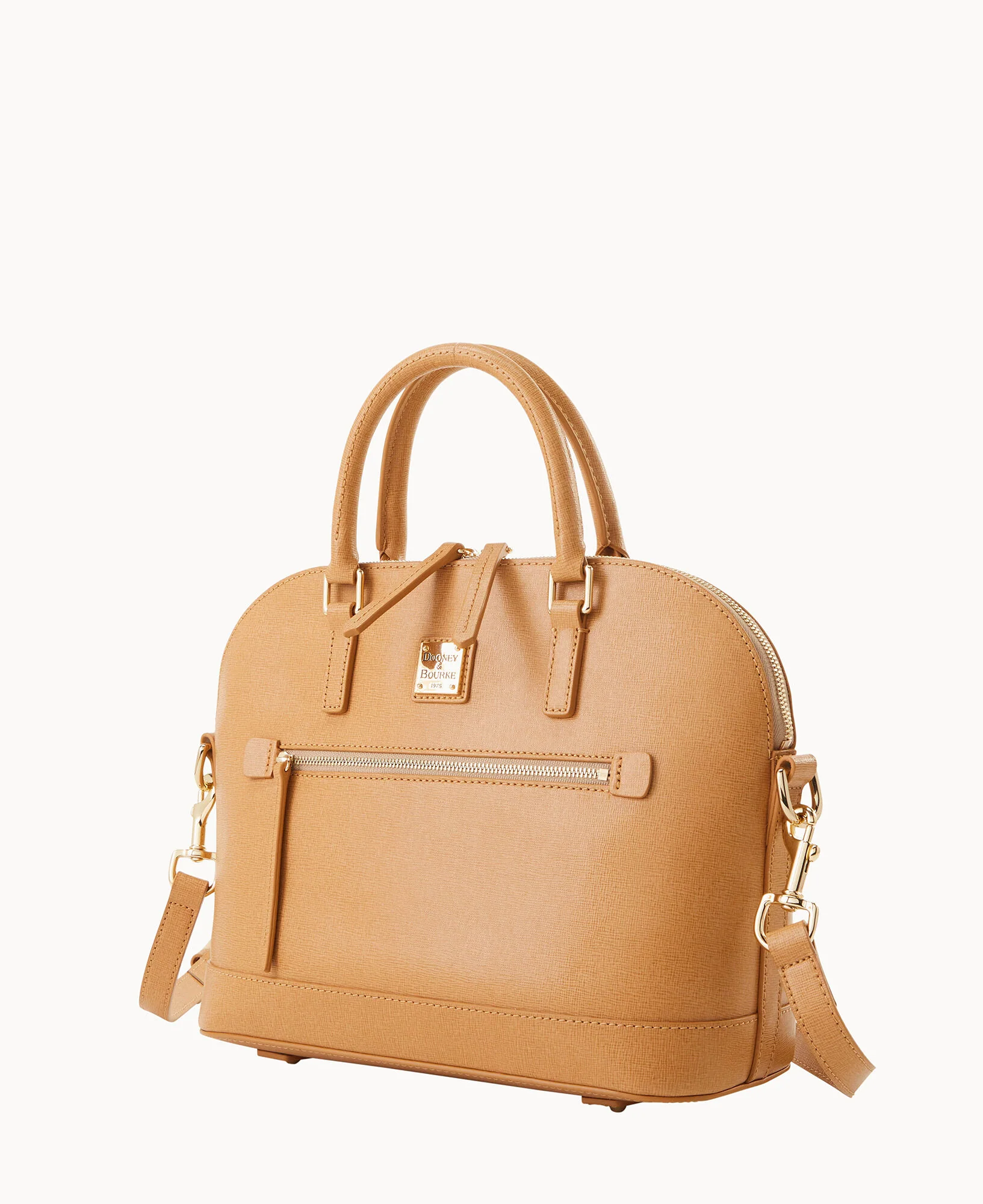Saffiano Domed Zip Satchel - Image 38
