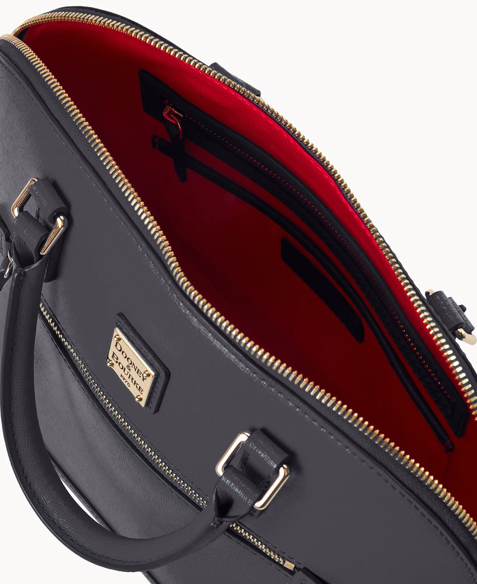 Saffiano Domed Zip Satchel - Image 47