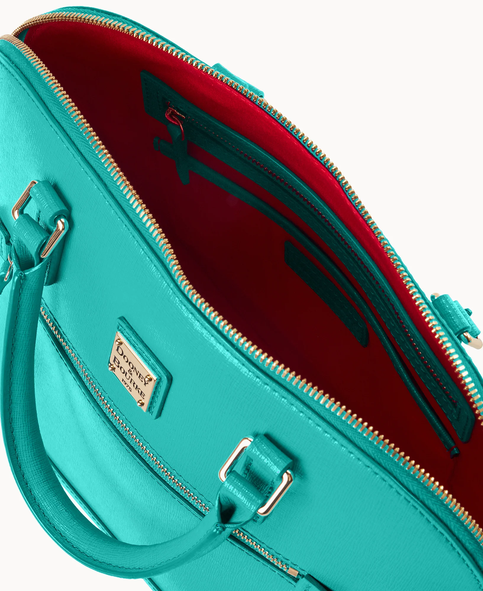Saffiano Domed Zip Satchel - Image 55