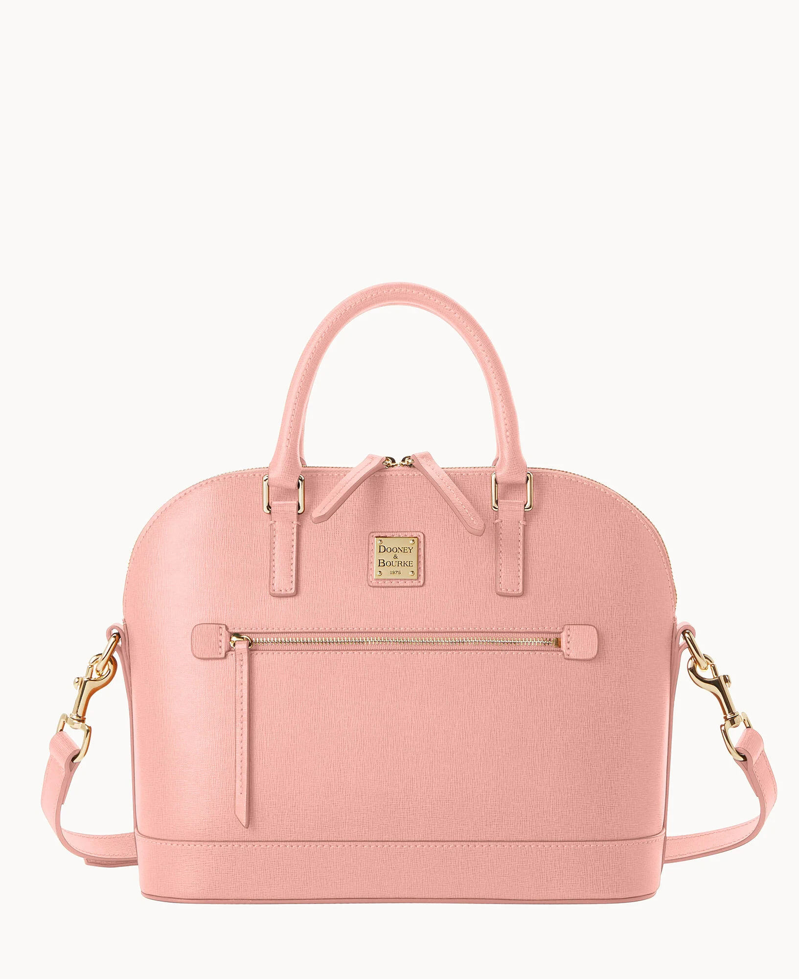 Saffiano Domed Zip Satchel - Image 61