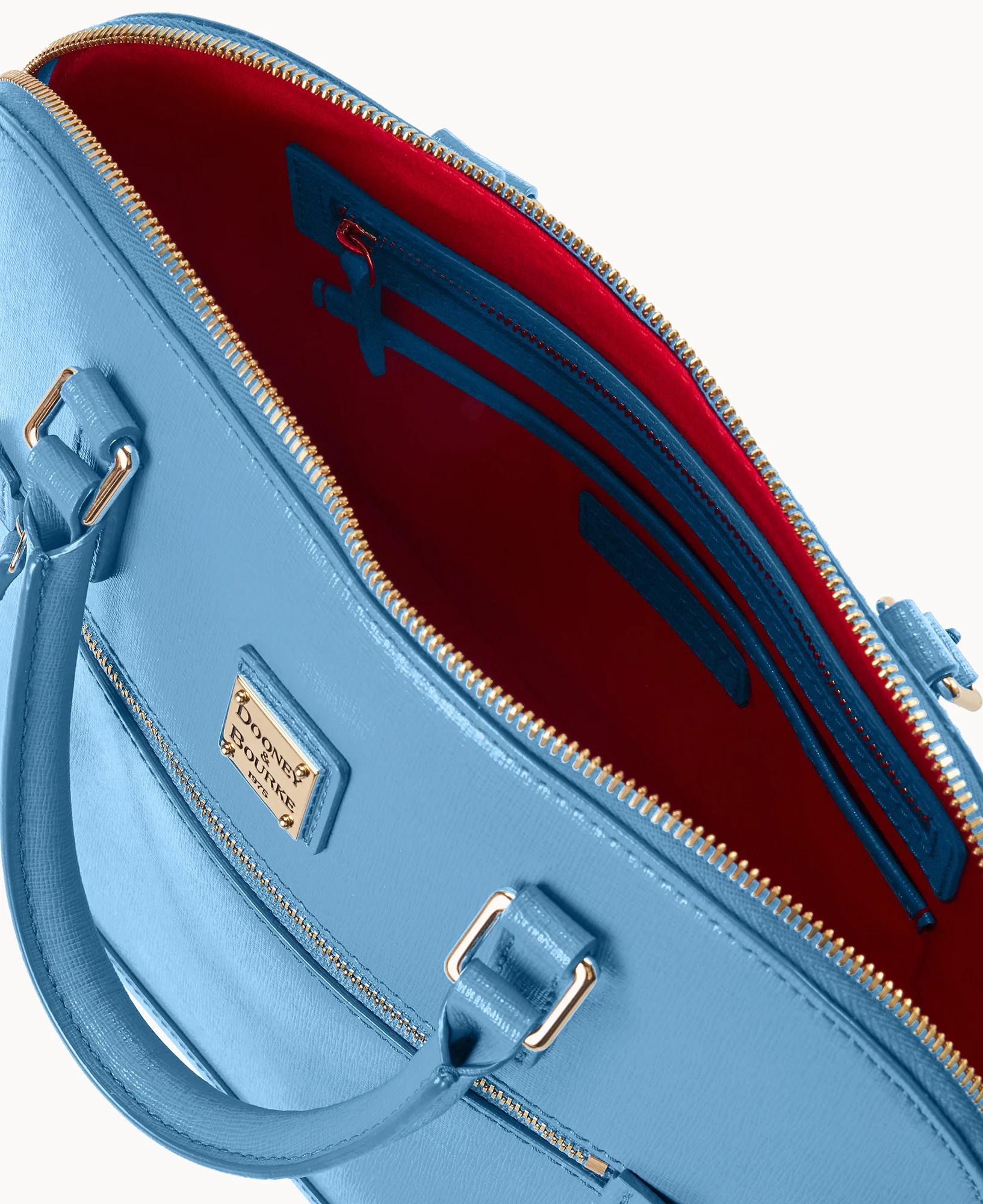 Saffiano Domed Zip Satchel - Image 66