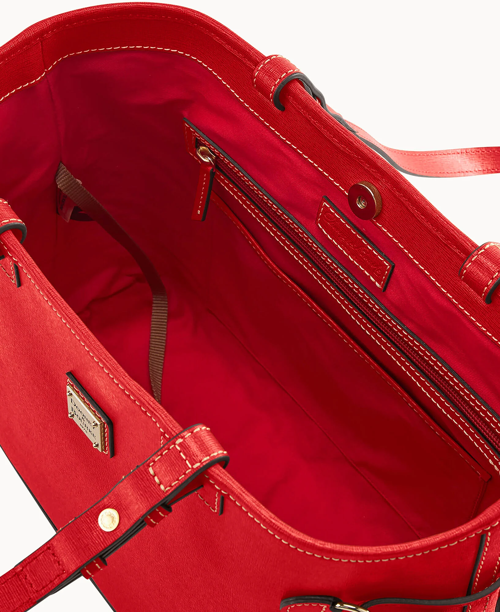 Saffiano Double Strap Tassel Bag - Image 19