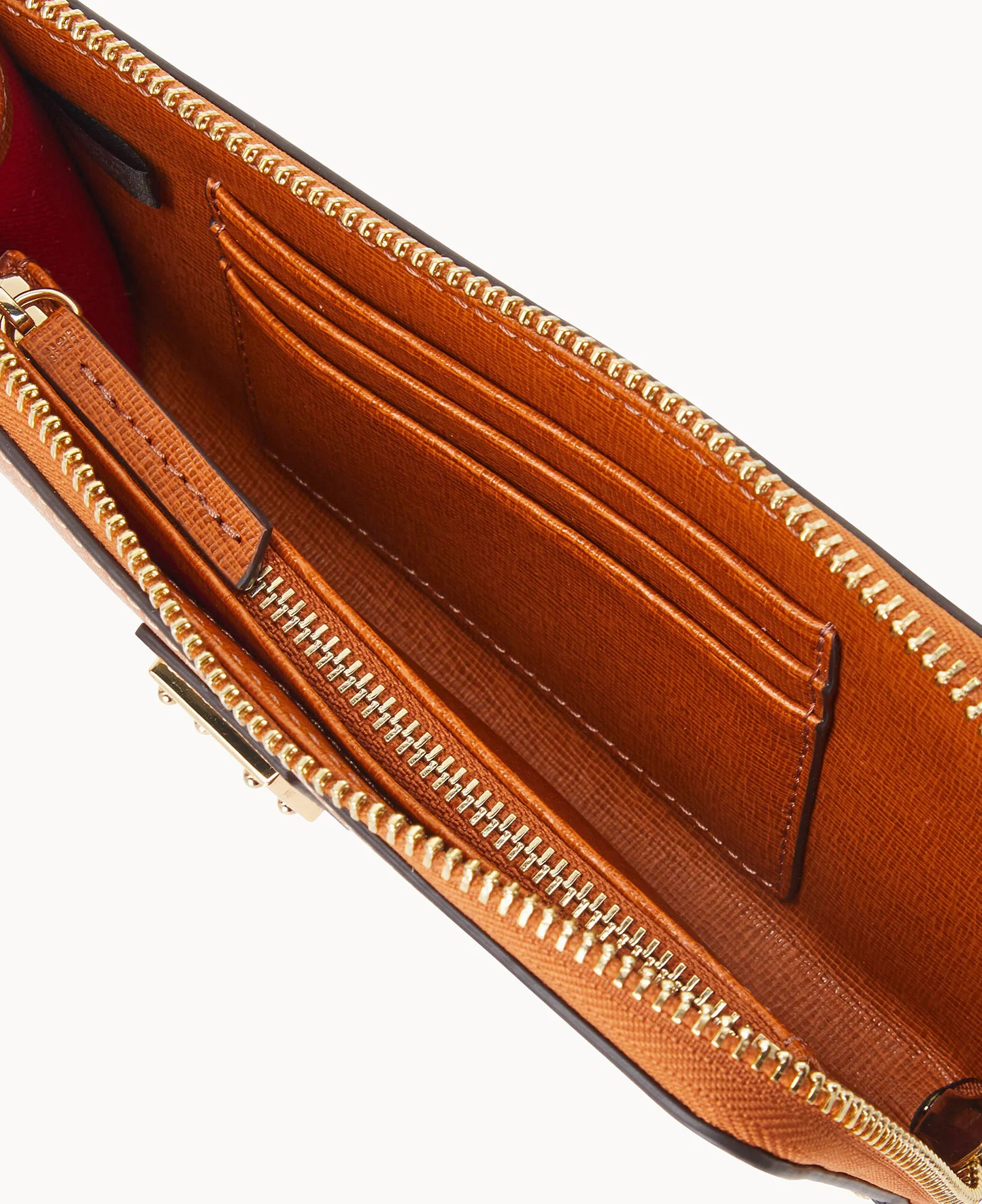Saffiano Folded Zip Wristlet - Image 18