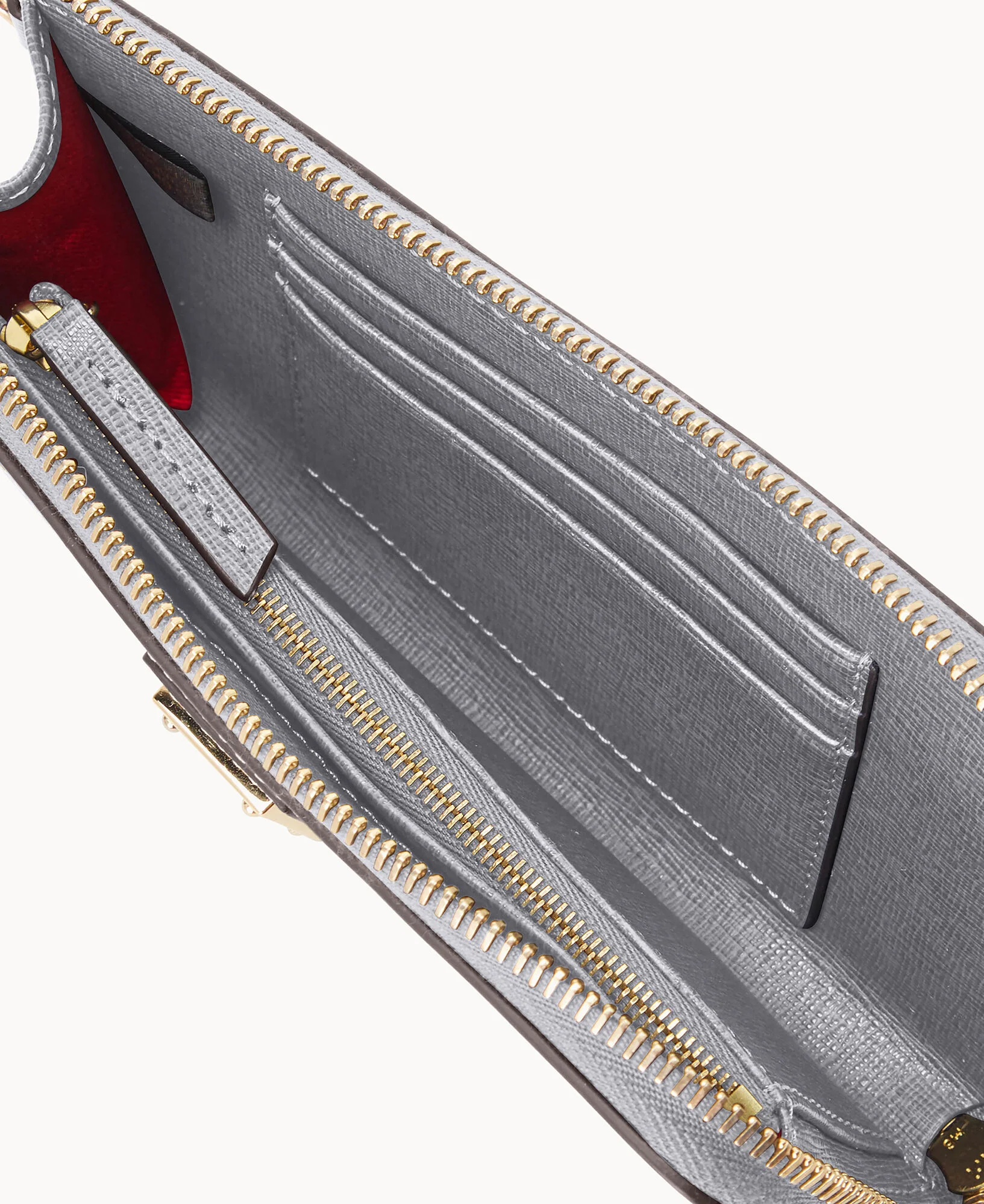 Saffiano Folded Zip Wristlet - Image 27