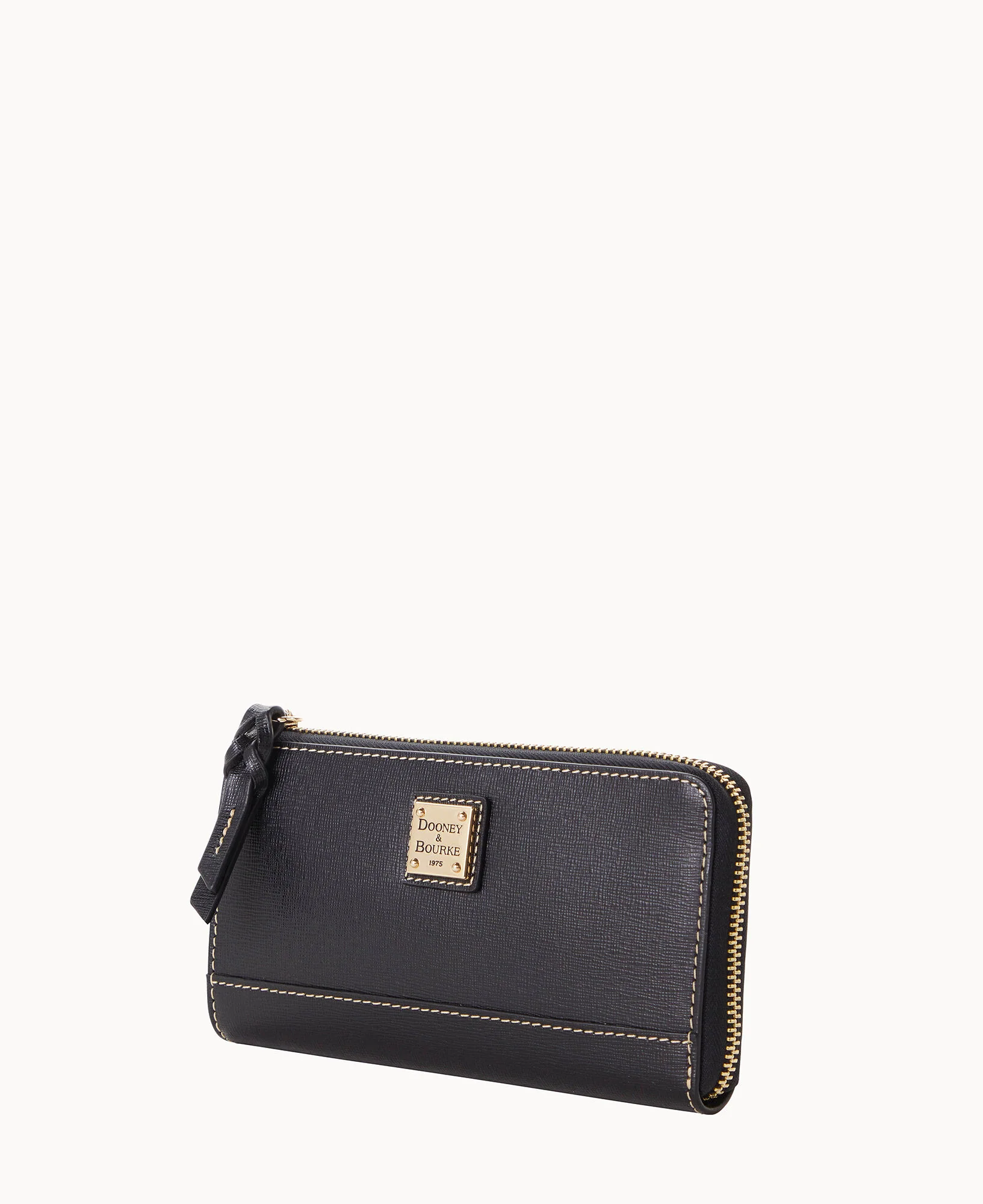 Saffiano Folded Zip Wristlet - Image 5