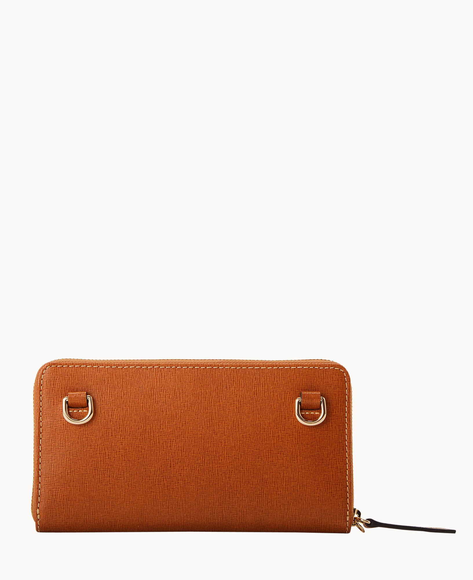 Saffiano Large Zip Around Wristlet Crossbody - Image 12
