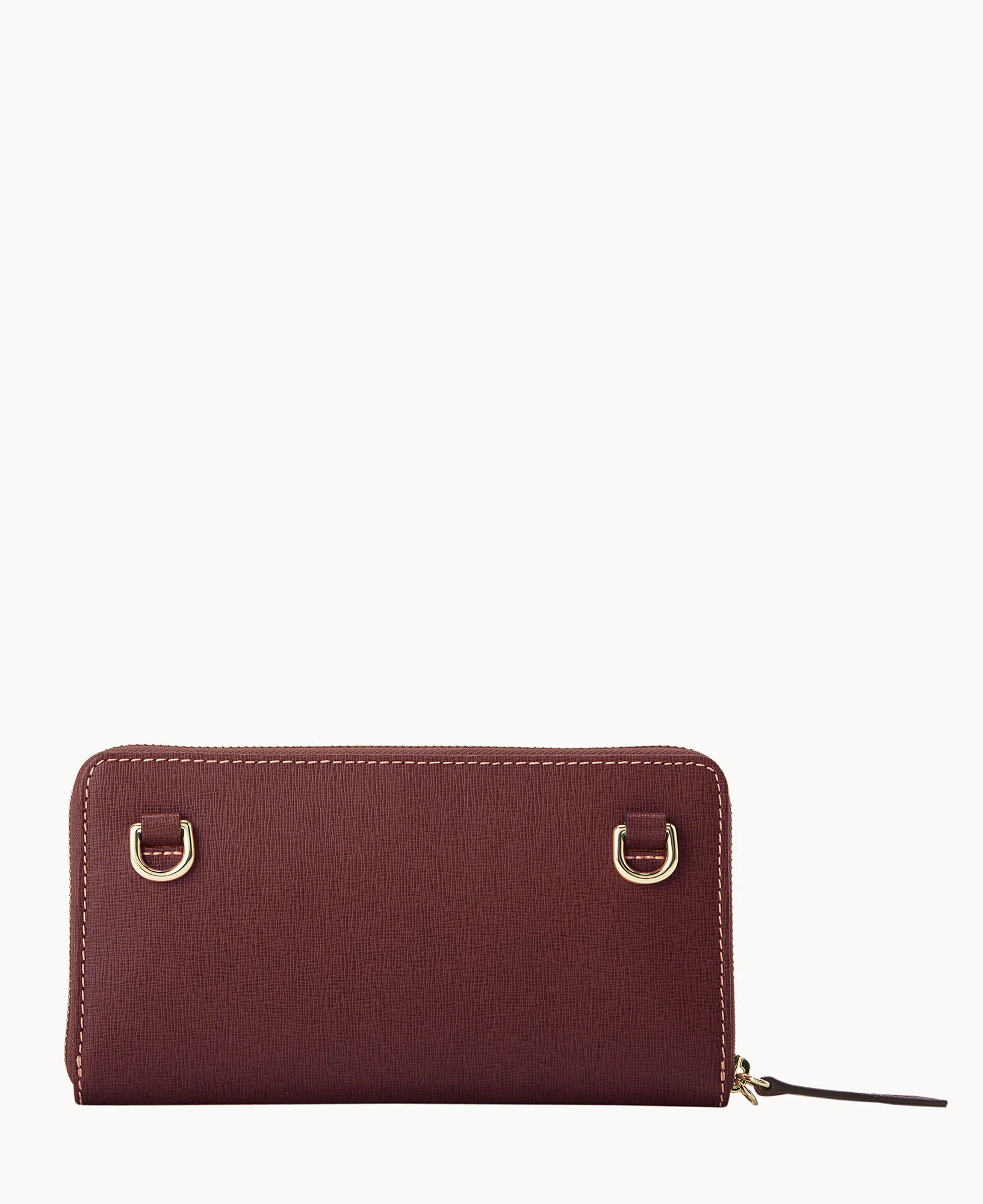 Saffiano Large Zip Around Wristlet Crossbody - Image 22