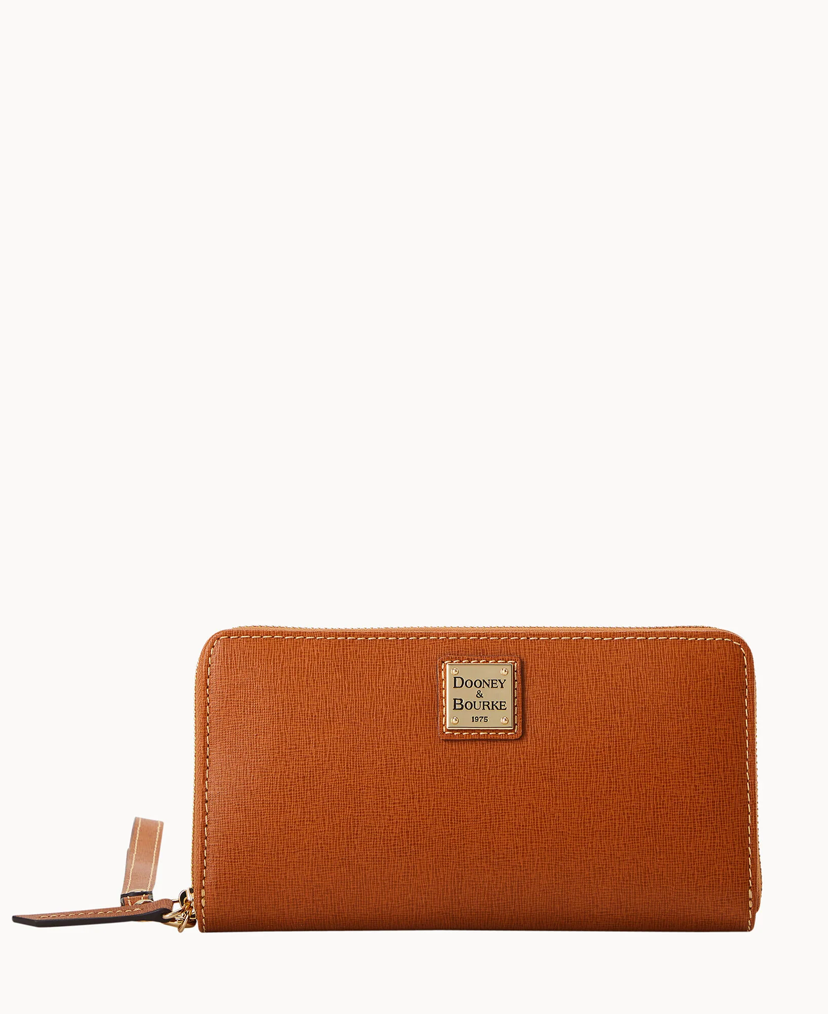 Saffiano Large Zip Around Wristlet Crossbody - Image 9