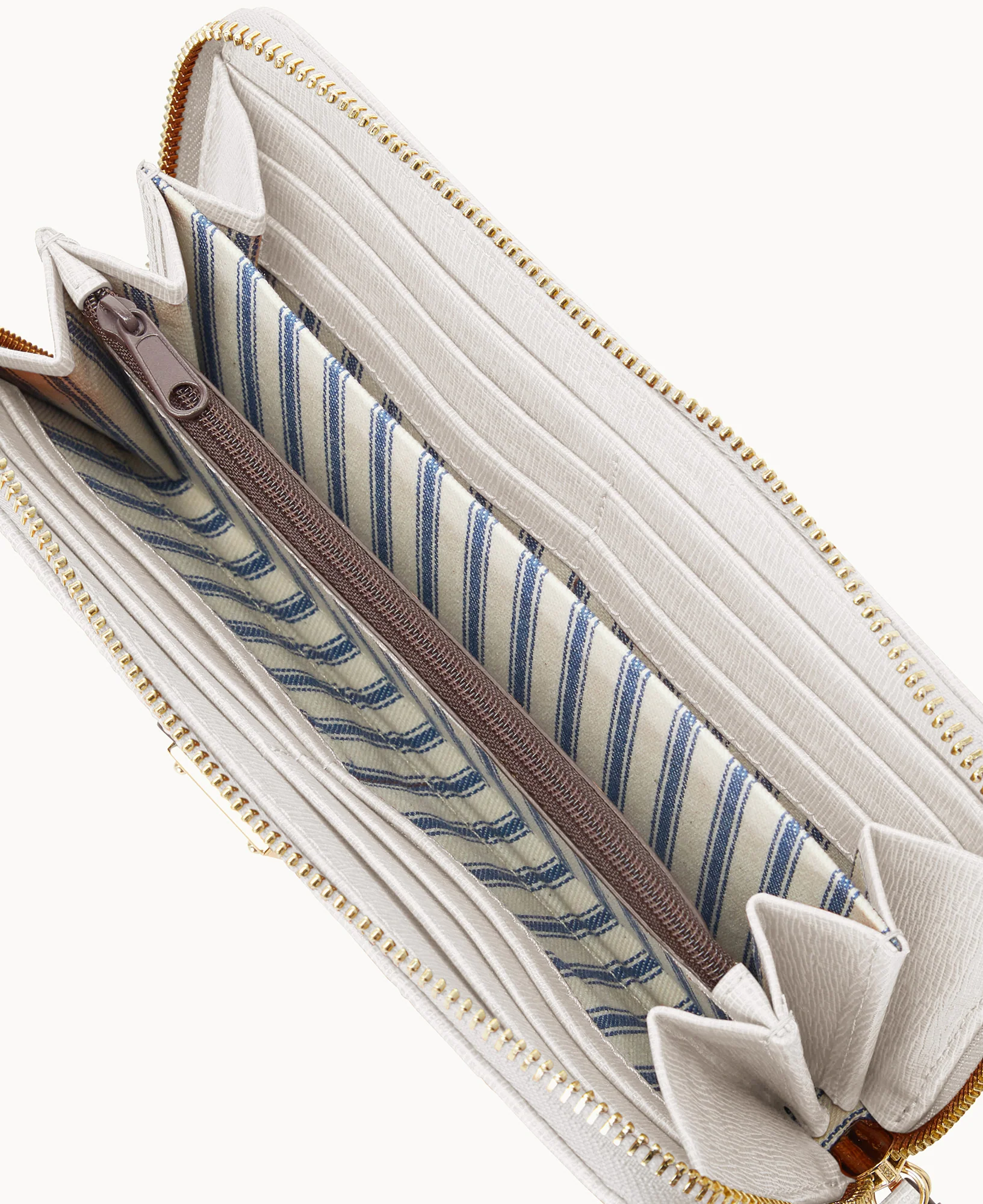 Saffiano Large Zip Around Wristlet - Image 11