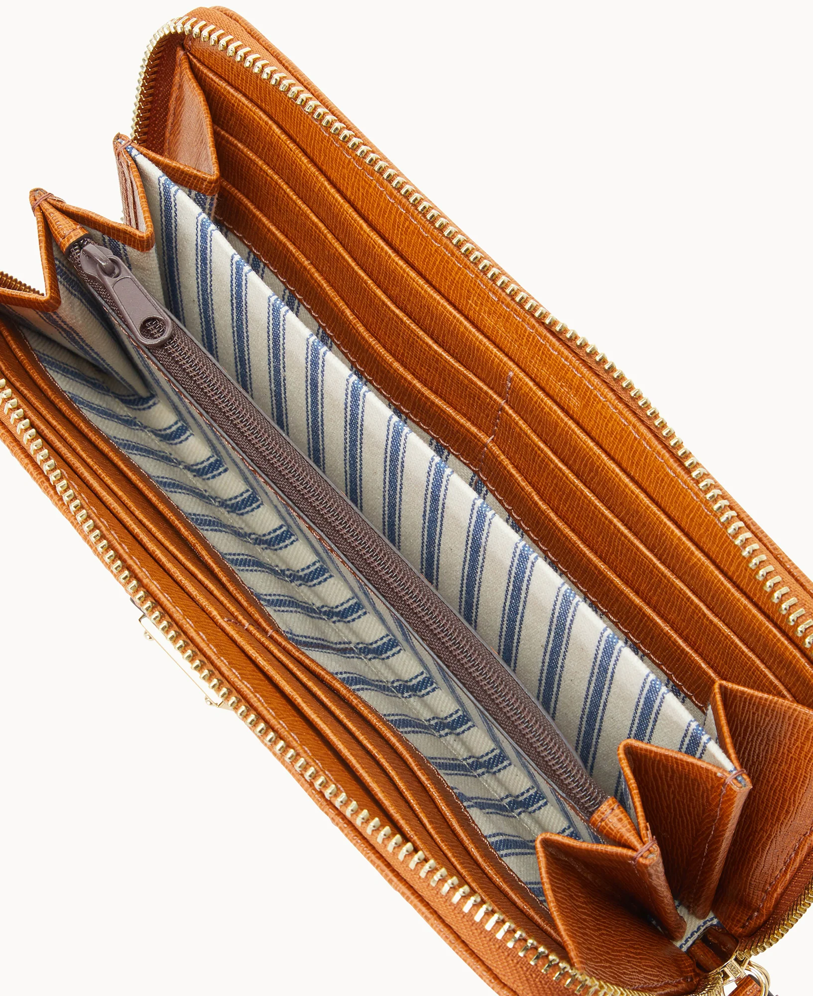 Saffiano Large Zip Around Wristlet - Image 14