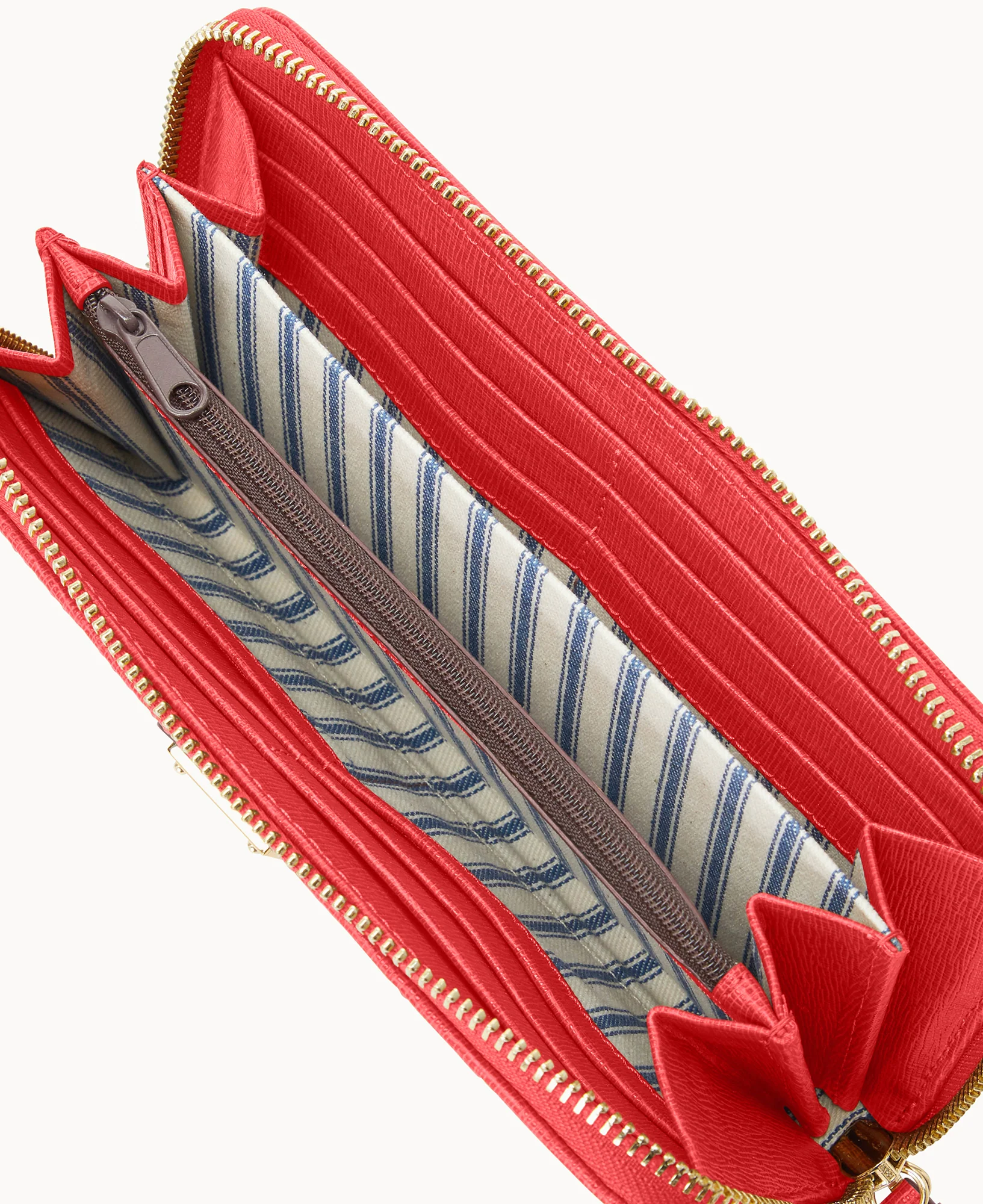 Saffiano Large Zip Around Wristlet - Image 18