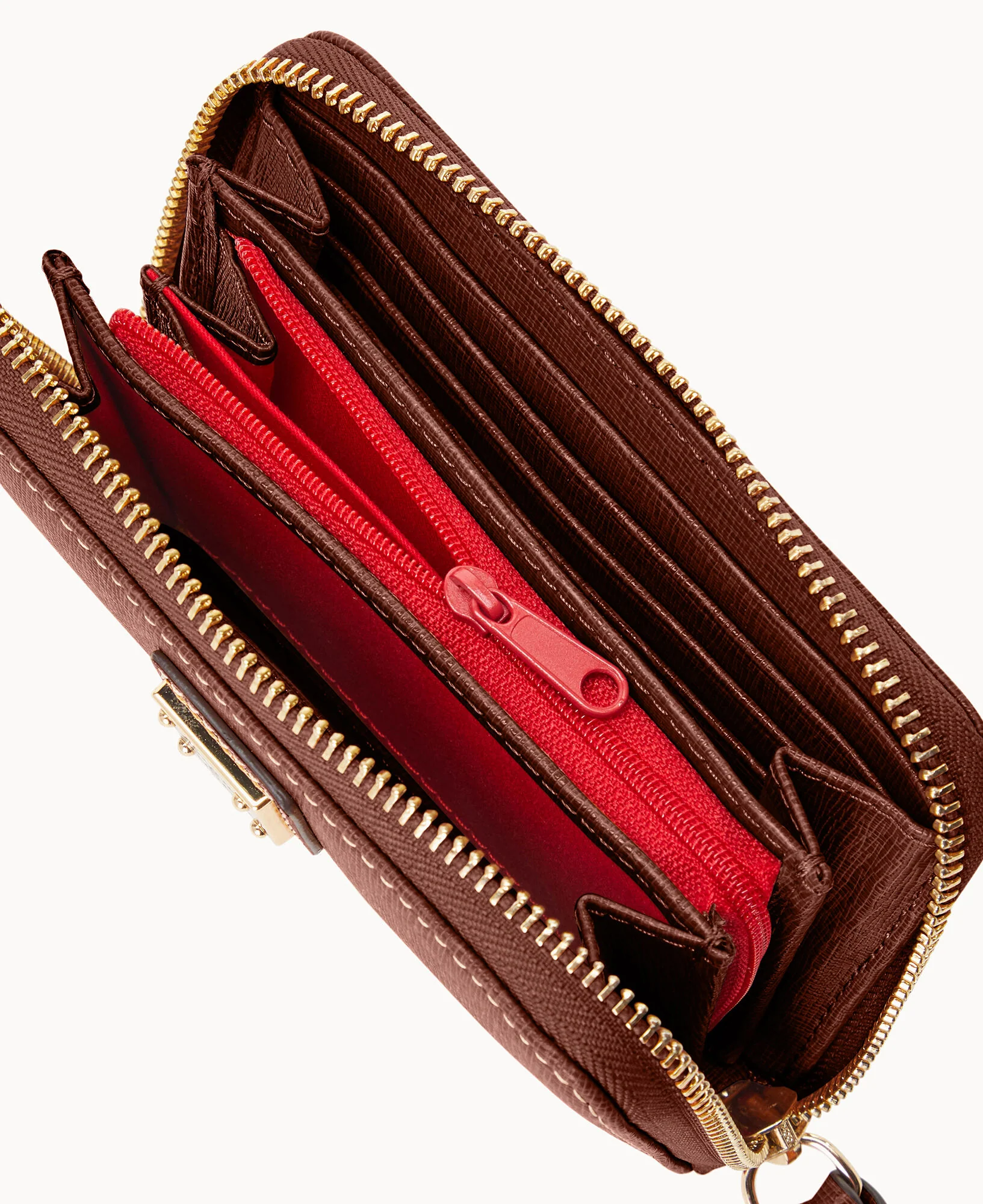 Saffiano Medium Zip Around Wallet - Image 19