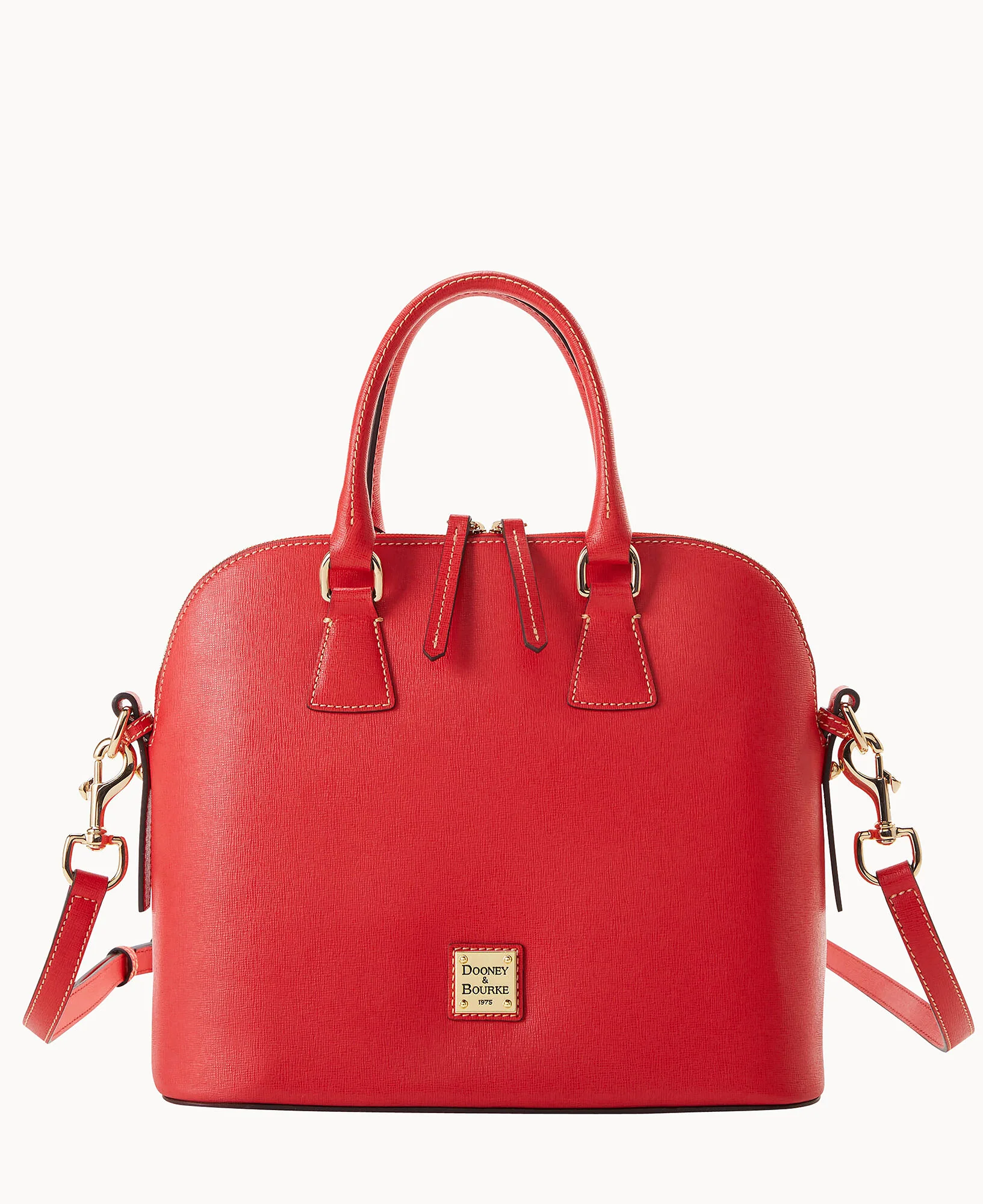 Saffiano Satchel