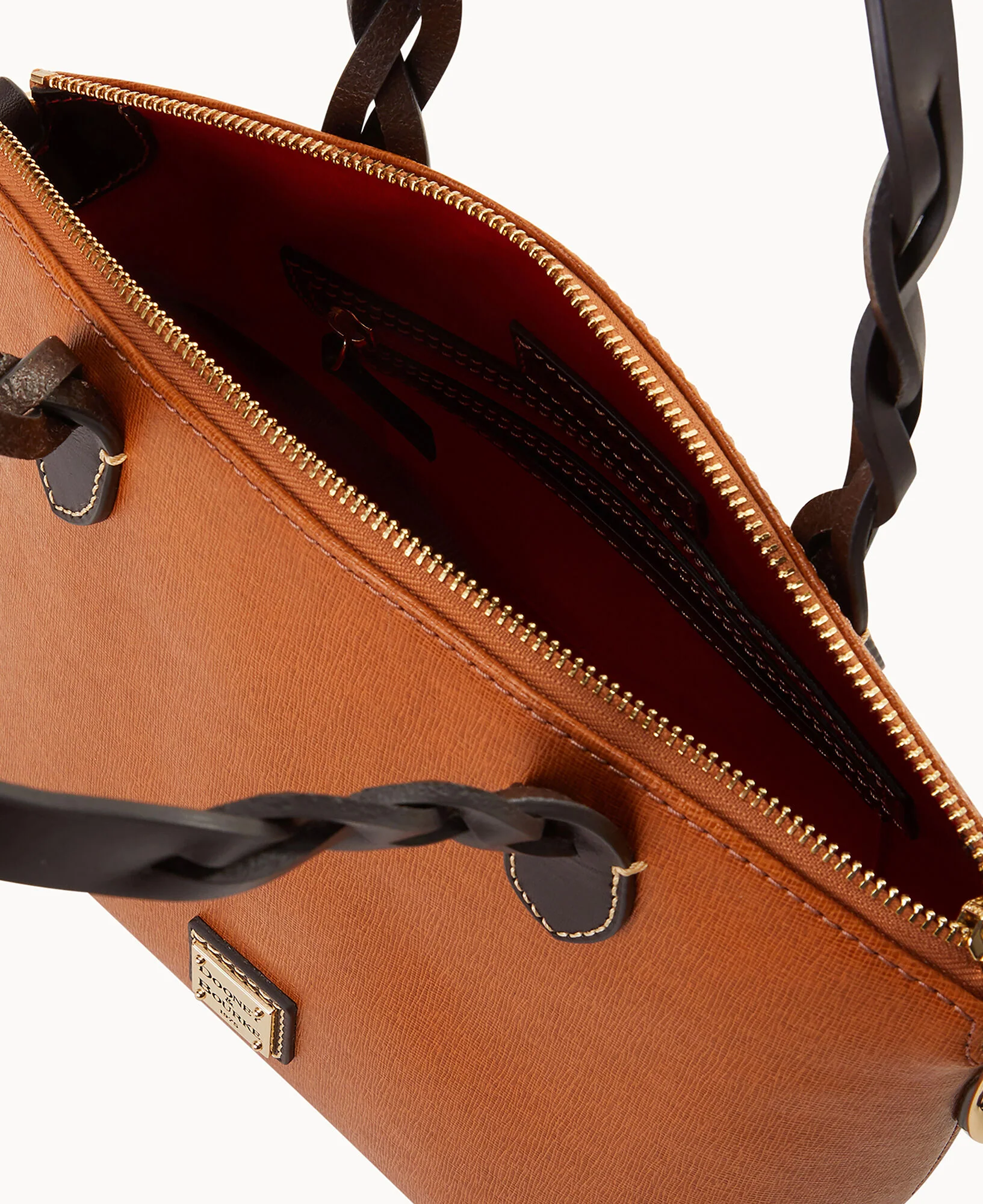 Saffiano Small Heidi Satchel - Image 3