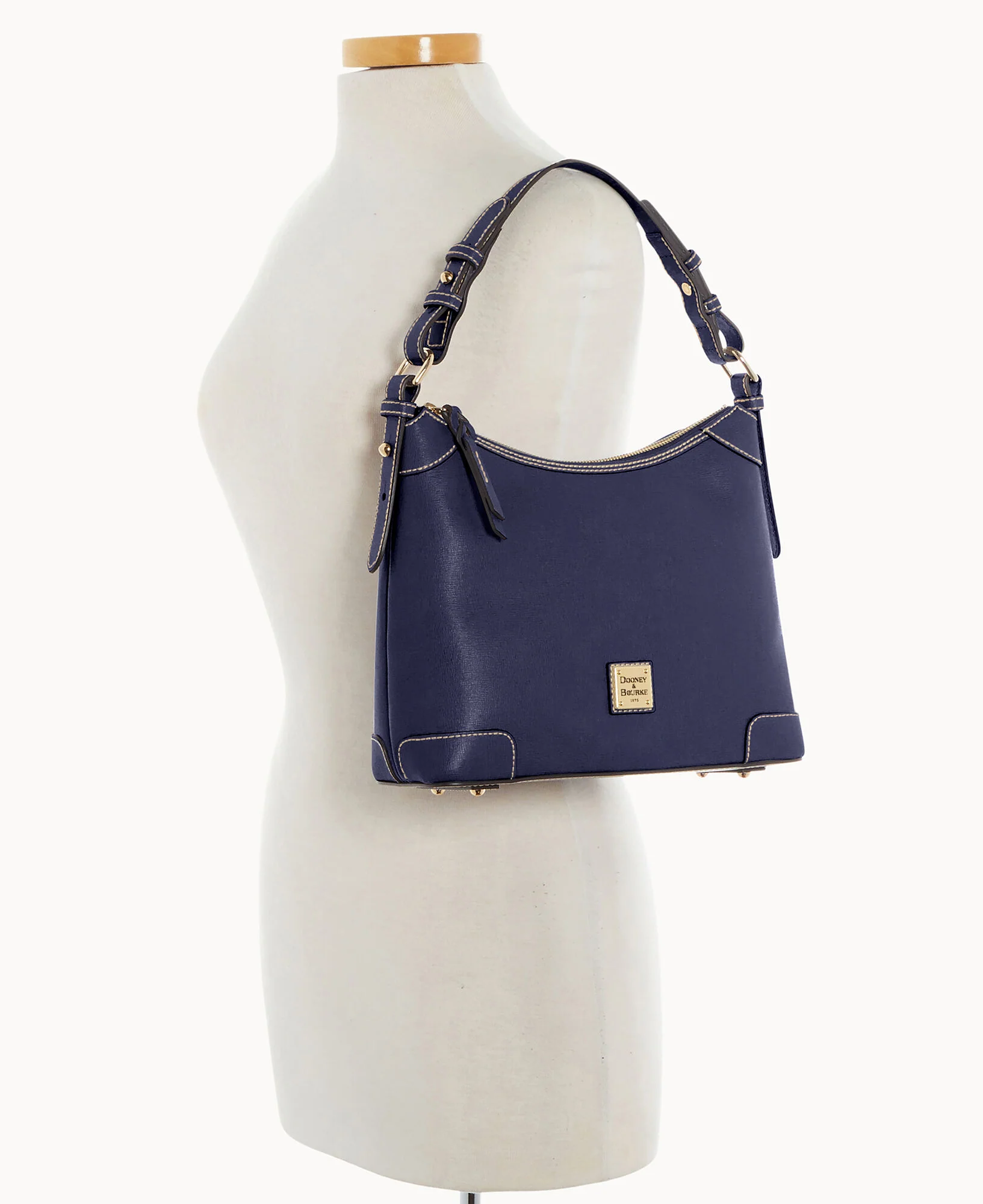 Saffiano Small Hobo - Image 14