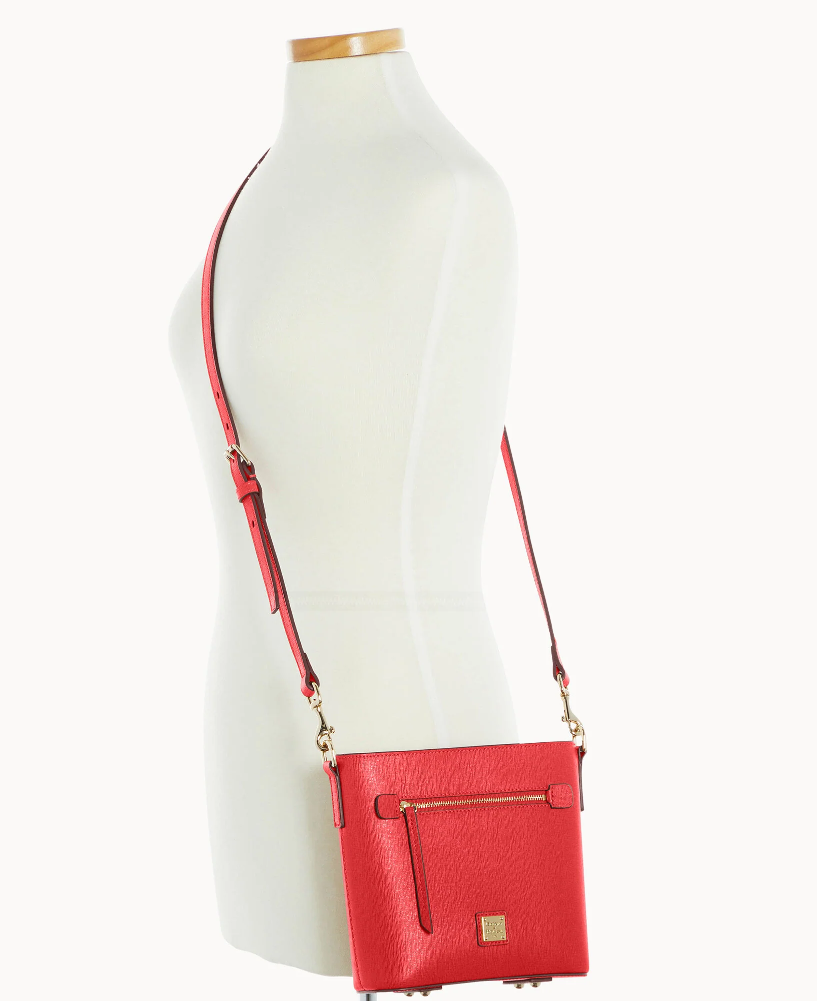 Saffiano Small Zip Crossbody - Image 35