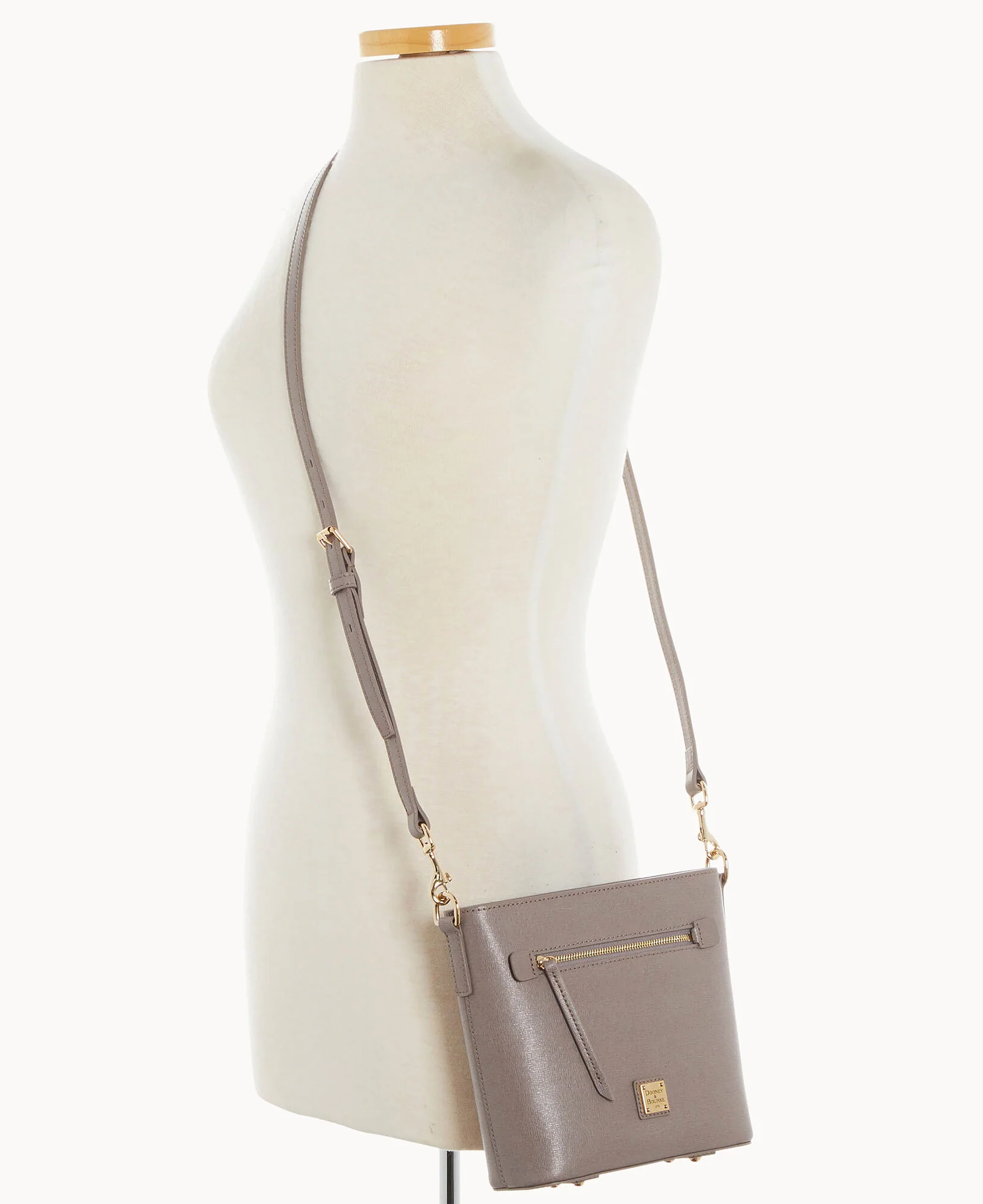 Saffiano Small Zip Crossbody - Image 37