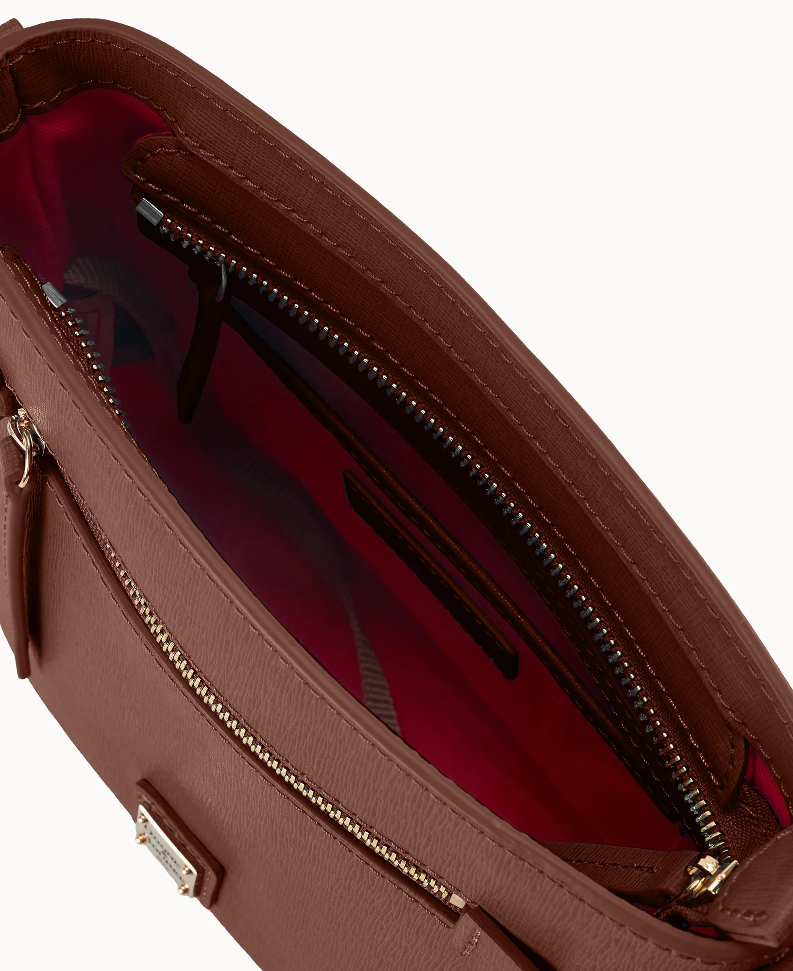 Saffiano Small Zip Crossbody - Image 48