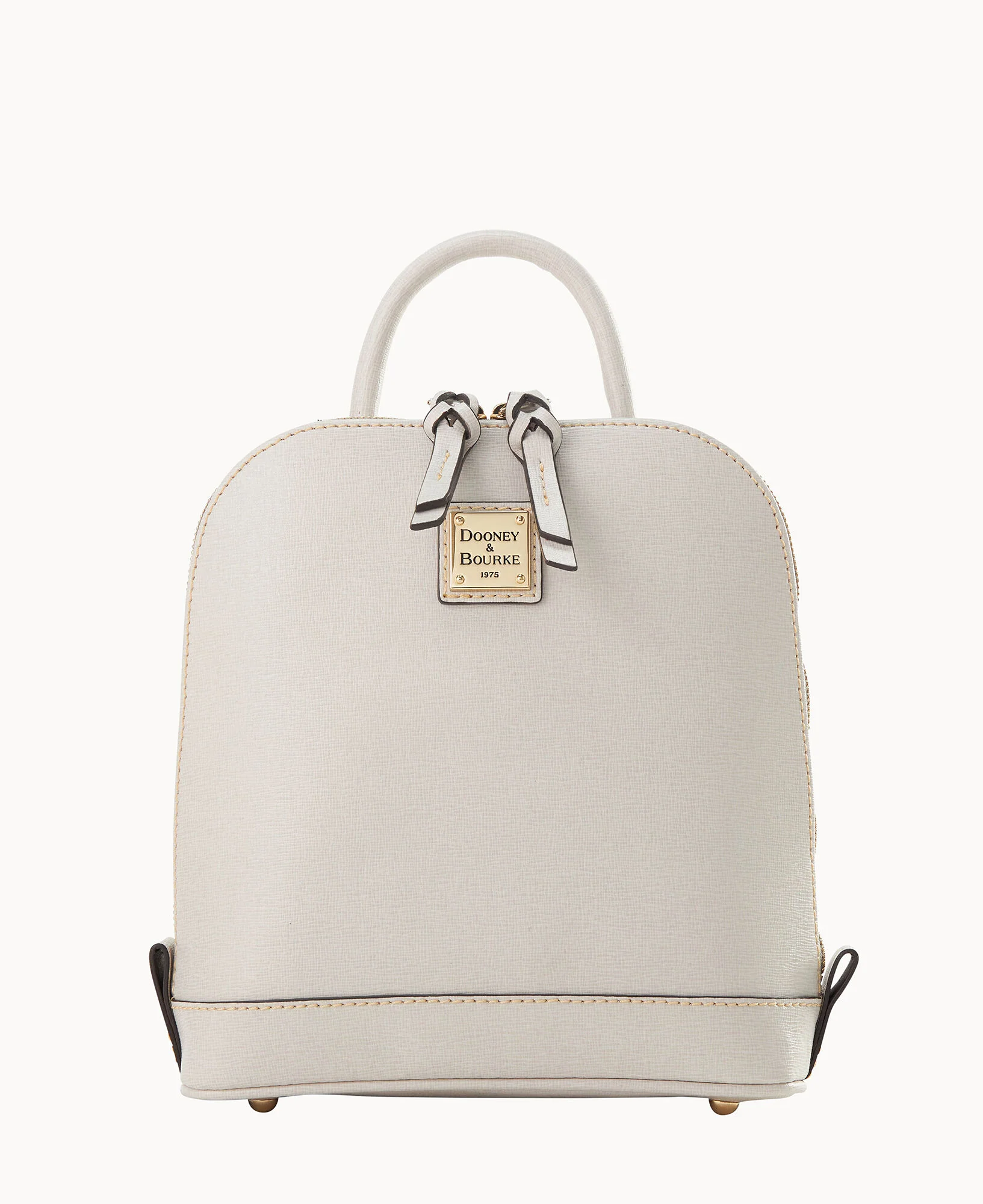 Saffiano Small Zip Pod Backpack - Image 13