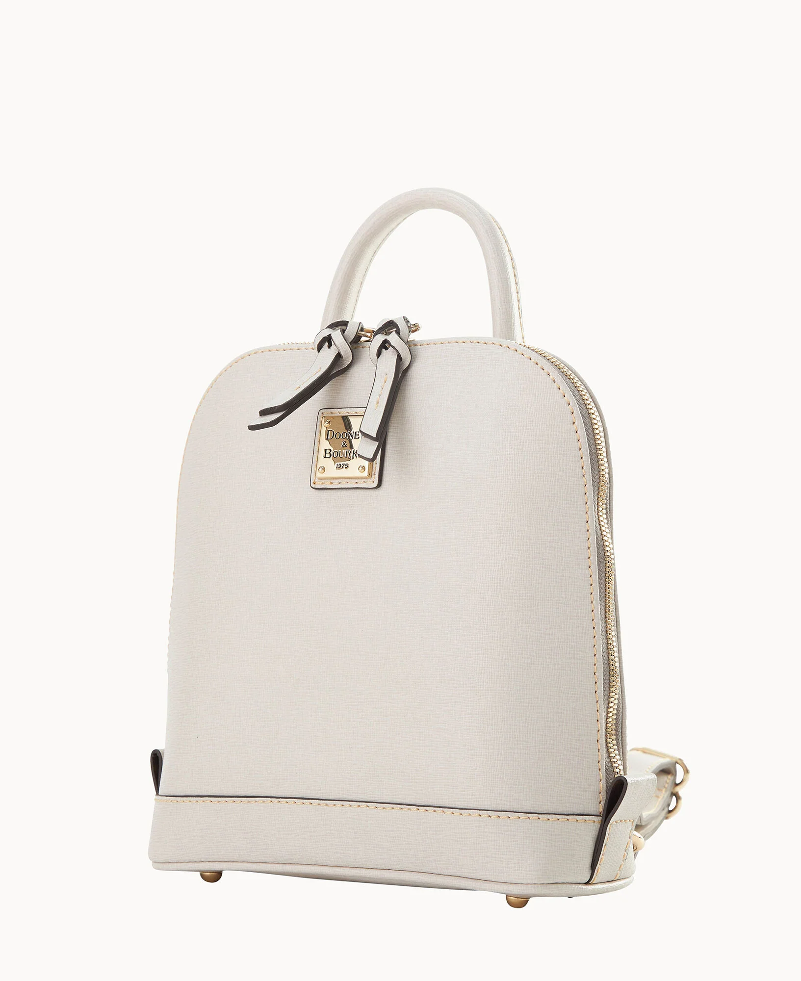 Saffiano Small Zip Pod Backpack - Image 14