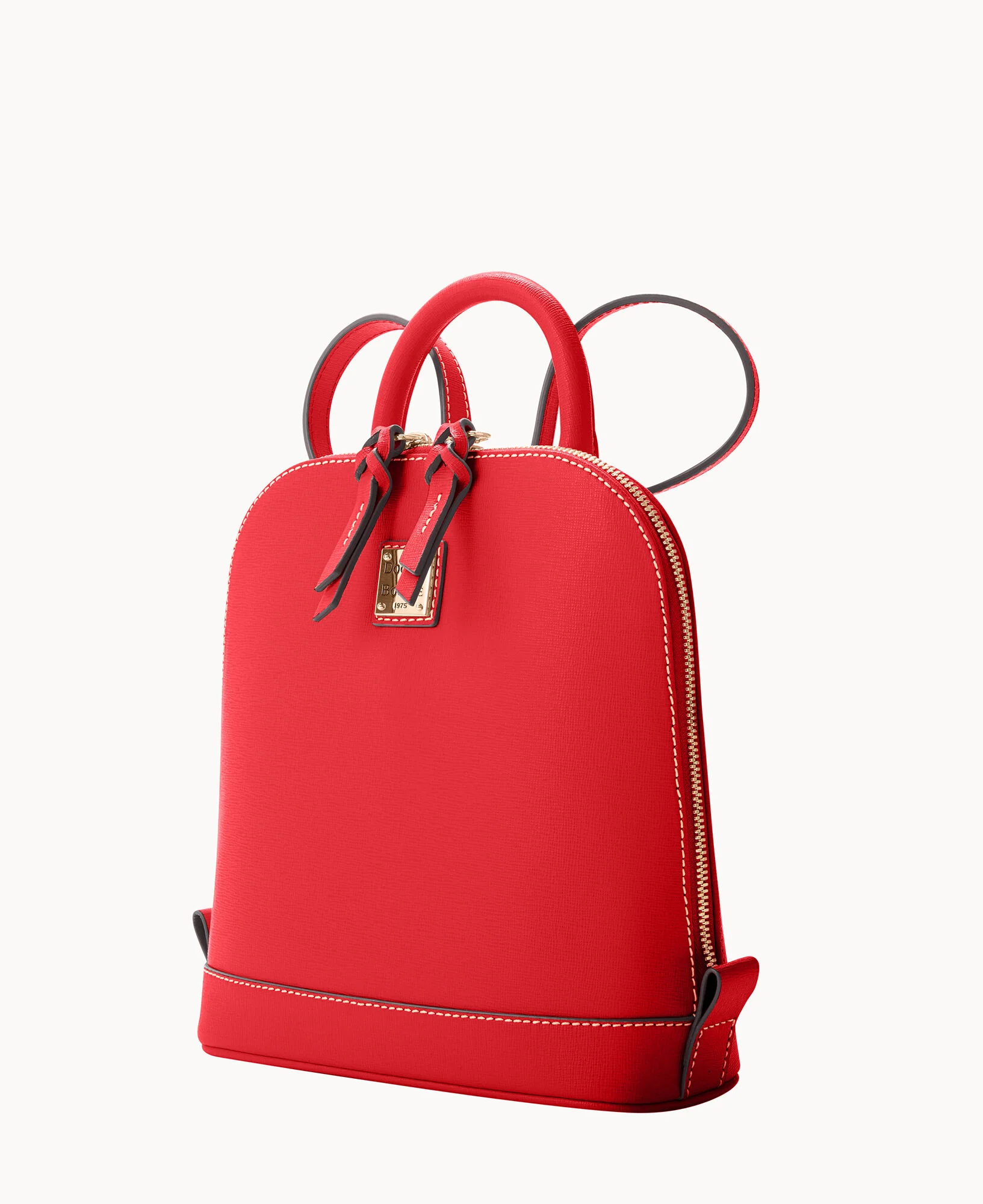 Saffiano Small Zip Pod Backpack - Image 22