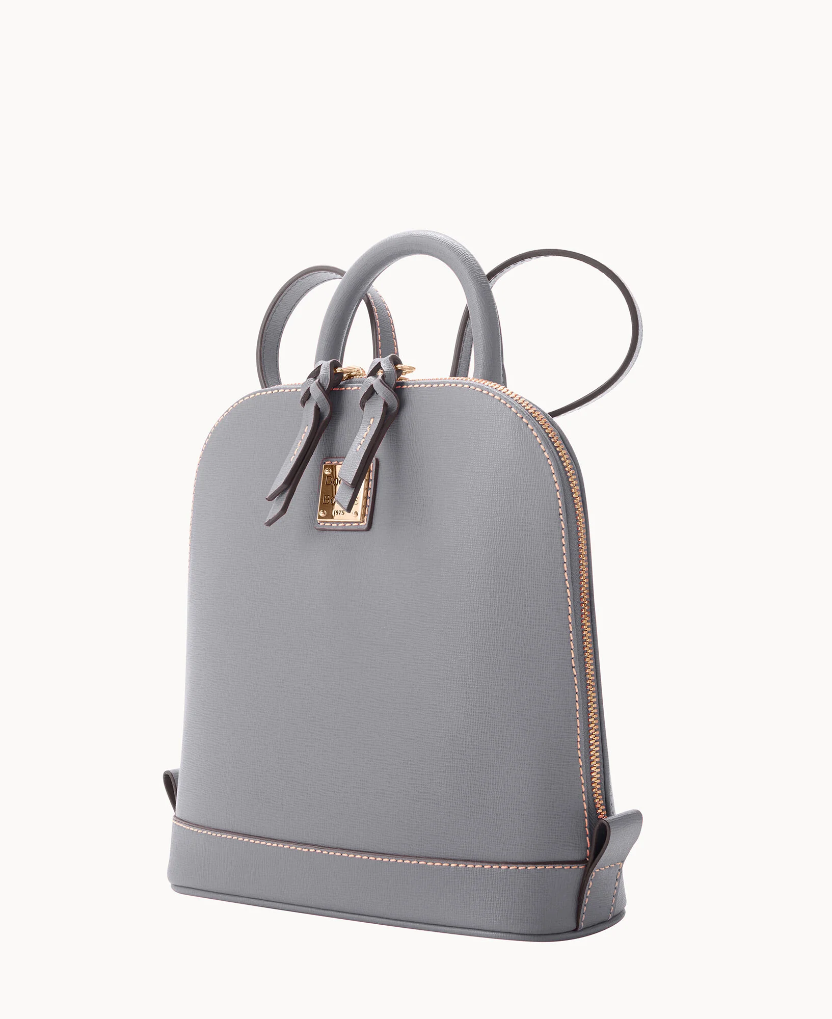 Saffiano Small Zip Pod Backpack - Image 26