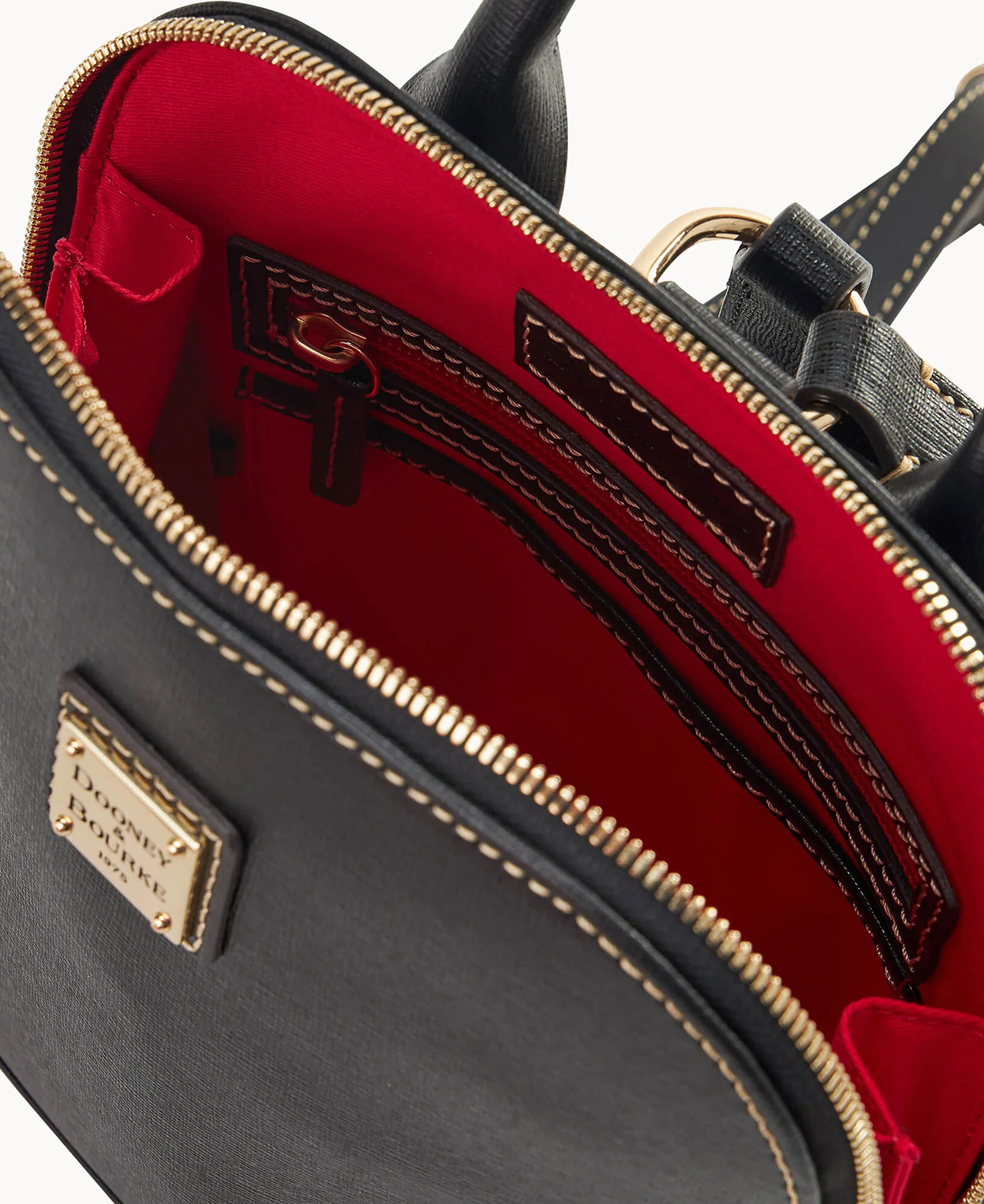 Saffiano Small Zip Pod Backpack - Image 3