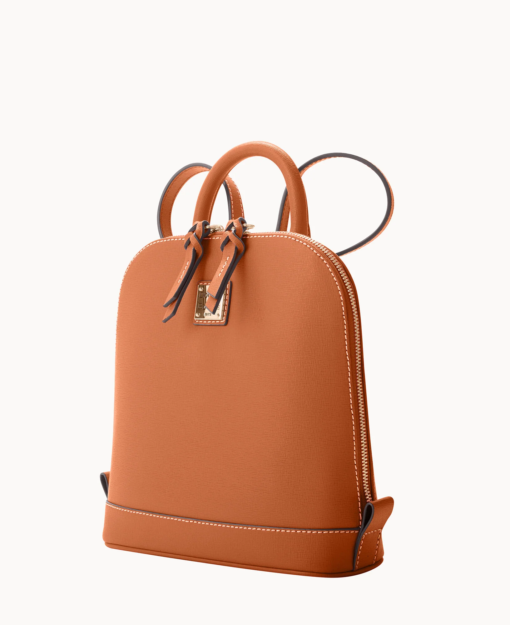 Saffiano Small Zip Pod Backpack - Image 34