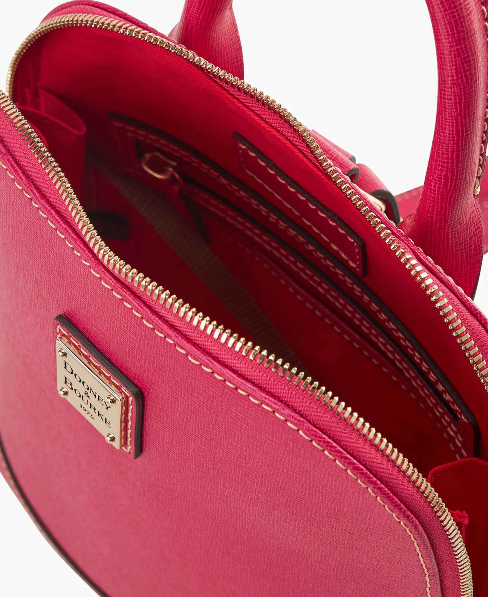 Saffiano Small Zip Pod Backpack - Image 39