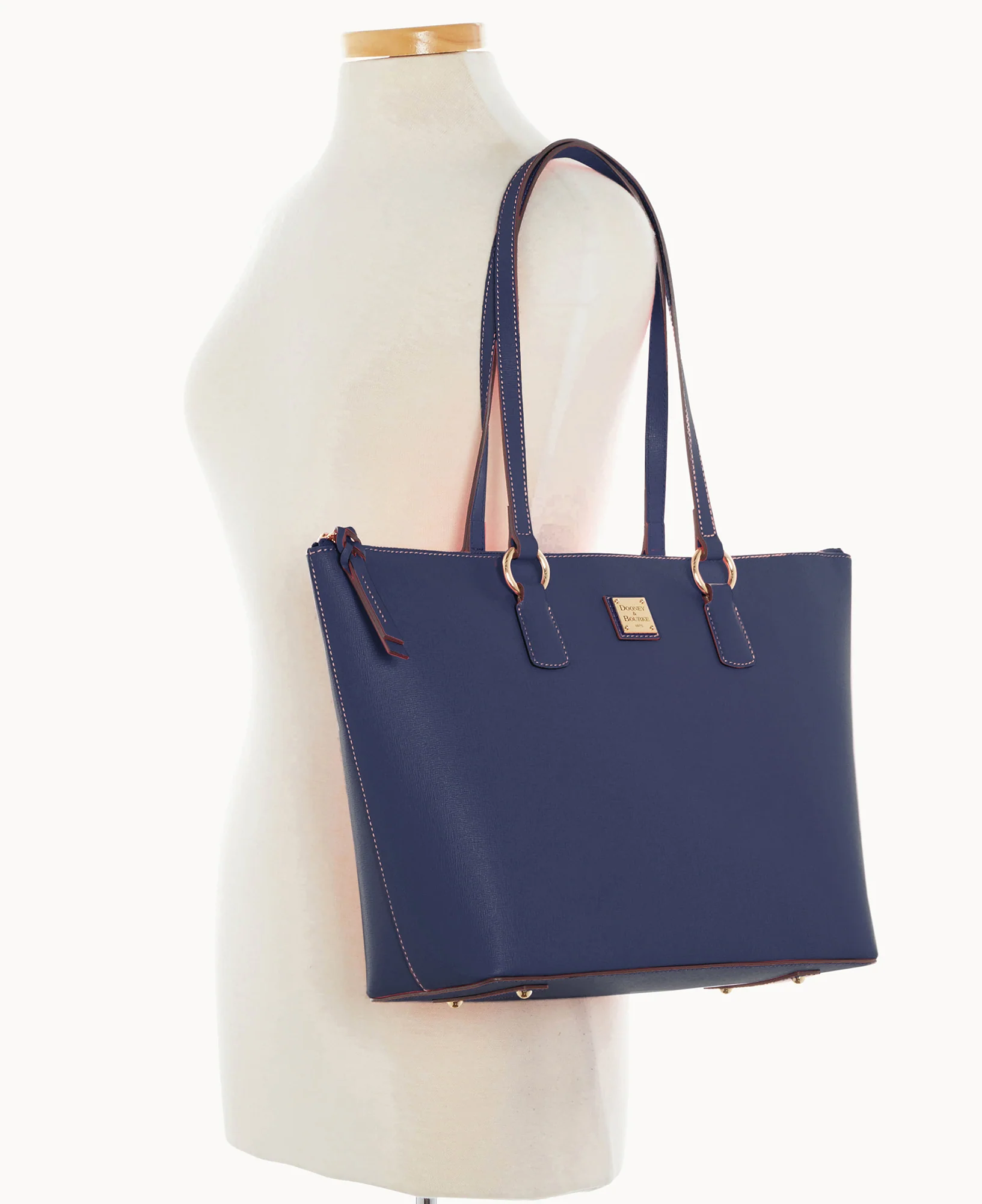 Saffiano Wren Zip Tote - Image 20