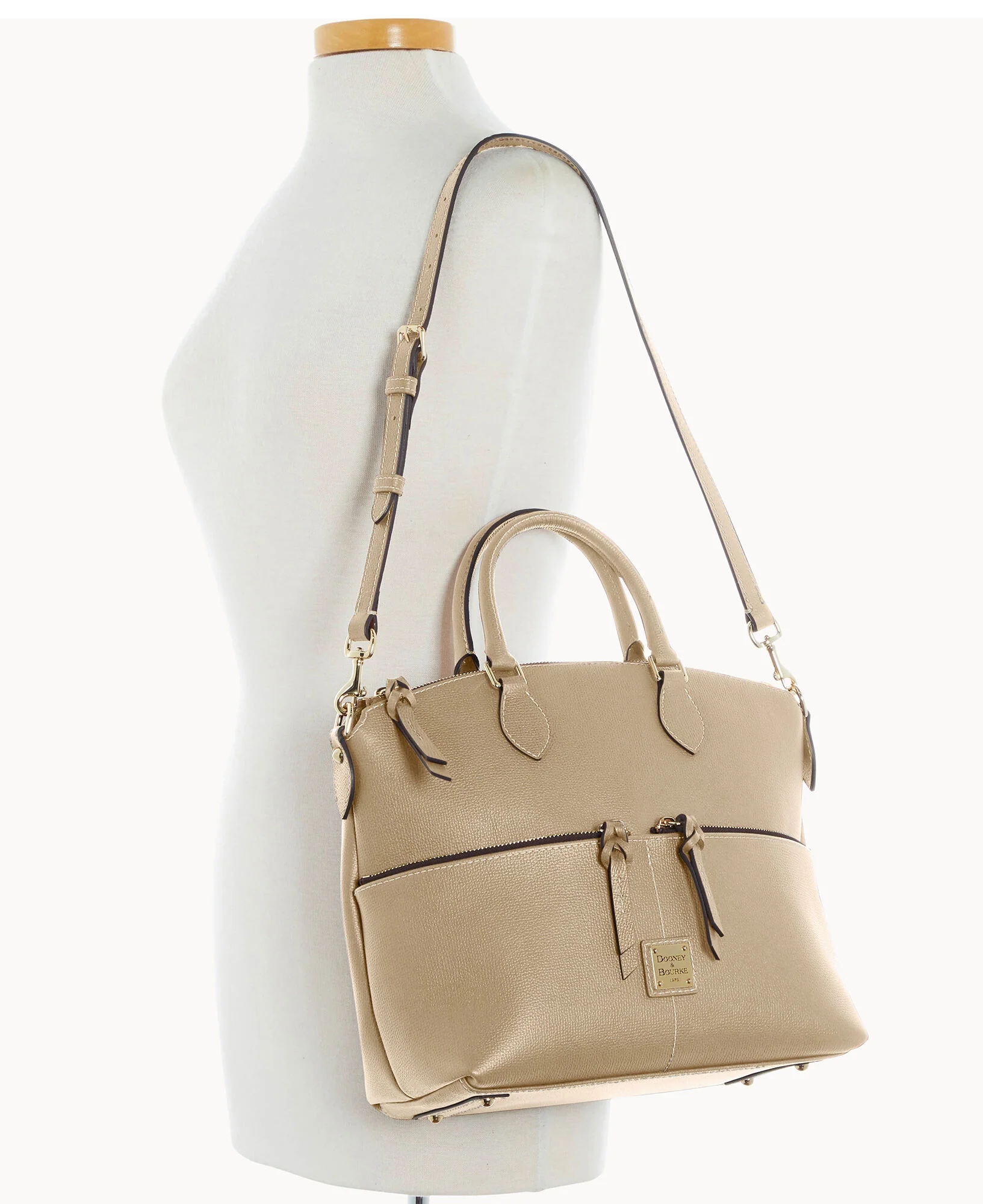 Sorrento Double Pocket Satchel - Image 9
