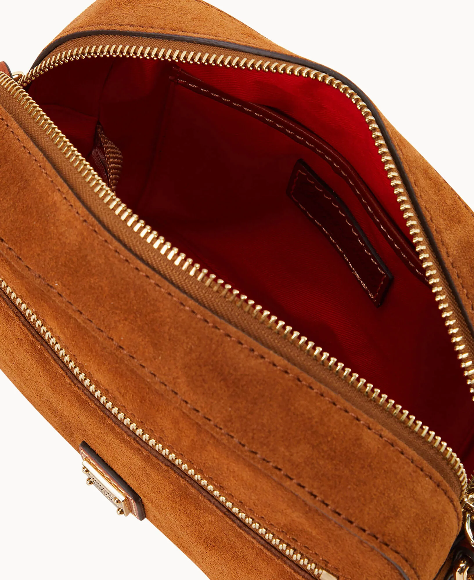 Suede Camera Zip Crossbody - Image 13