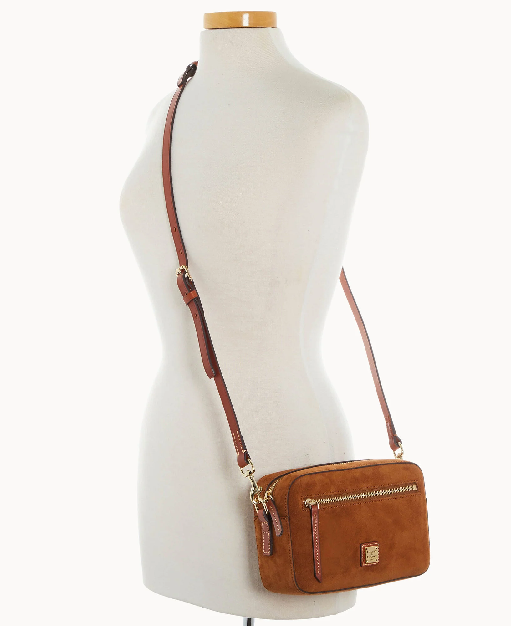 Suede Camera Zip Crossbody - Image 14