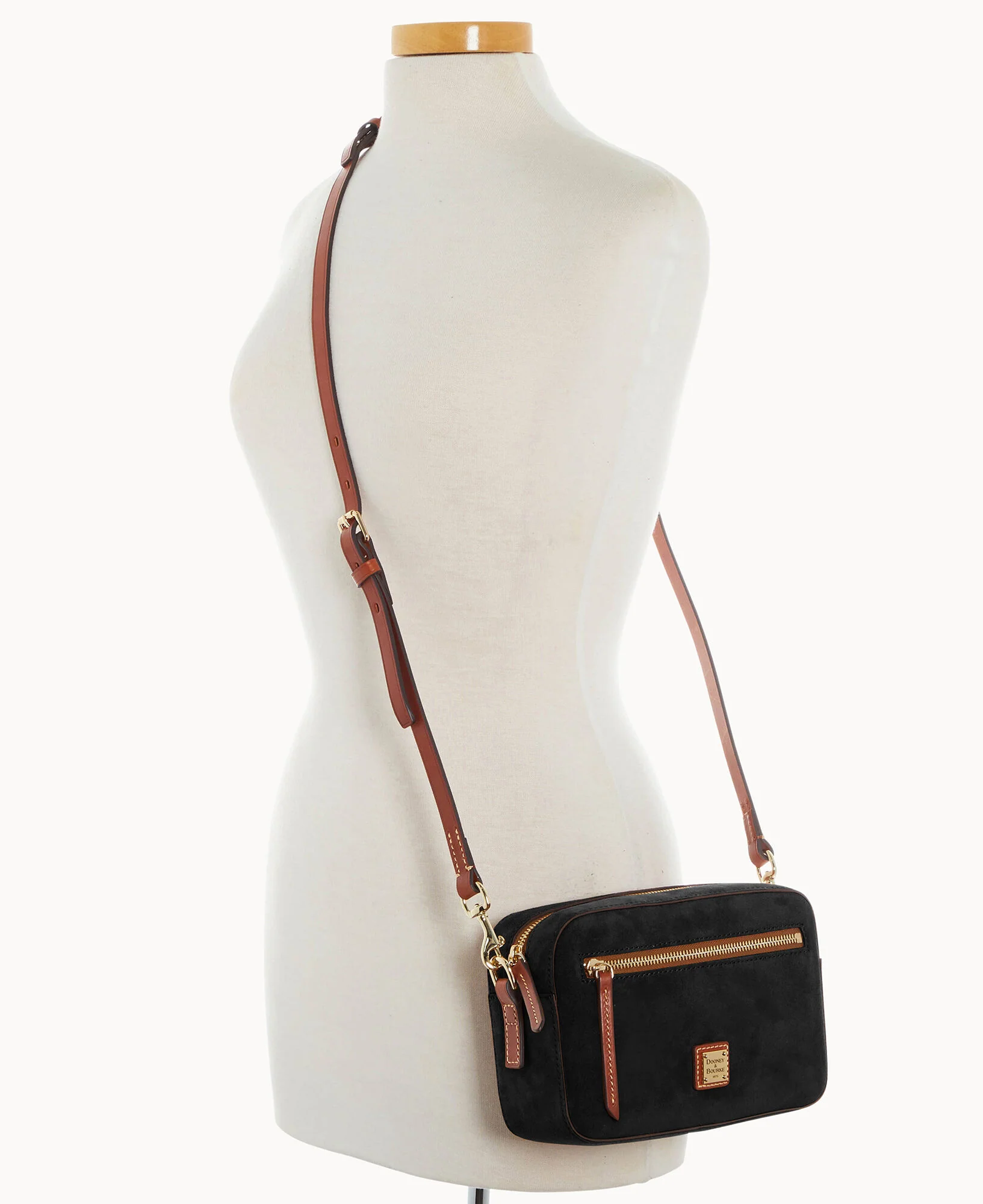 Suede Camera Zip Crossbody - Image 18
